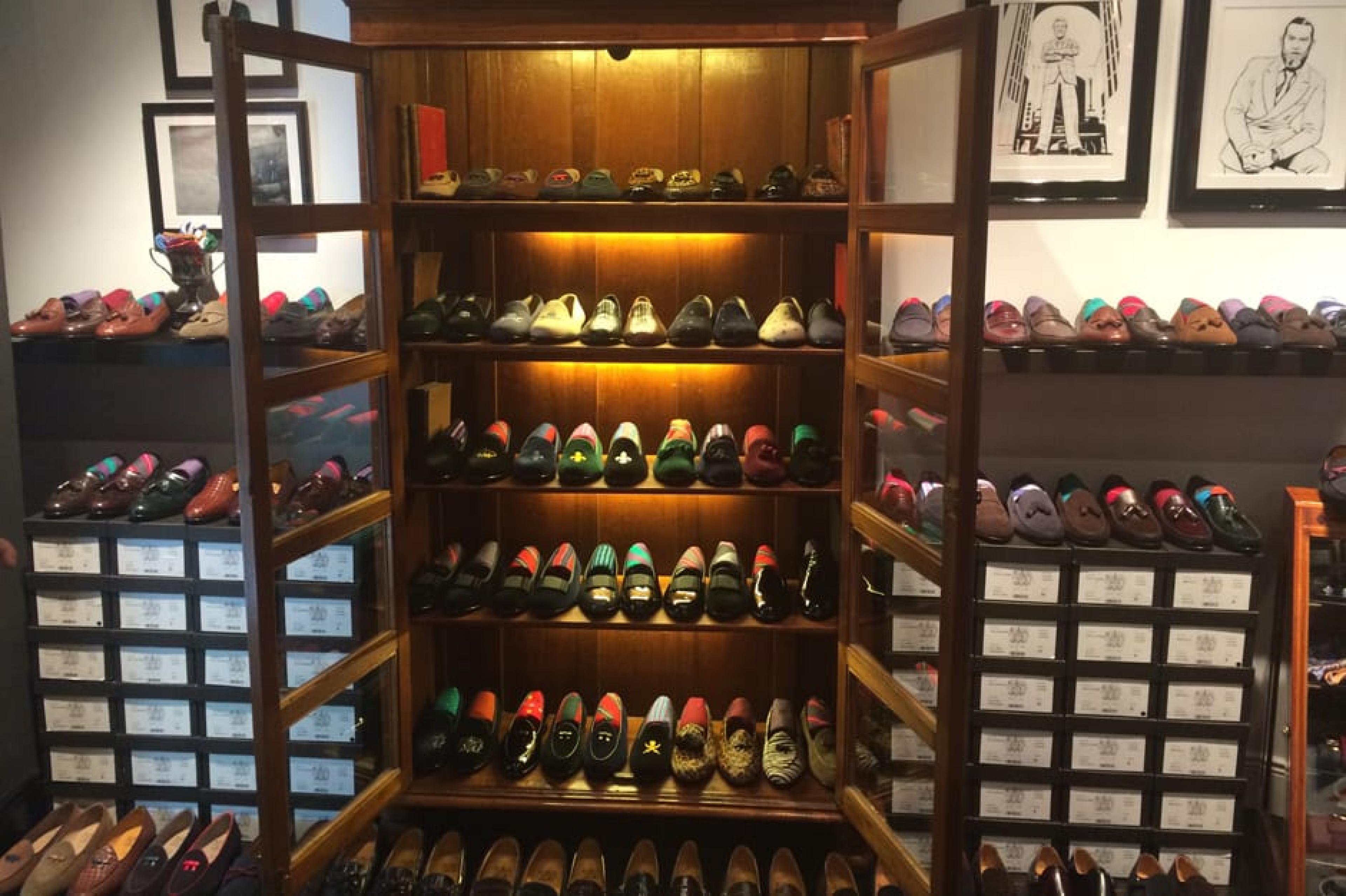 Shoes at Bow-Tie, Madrid, Spain