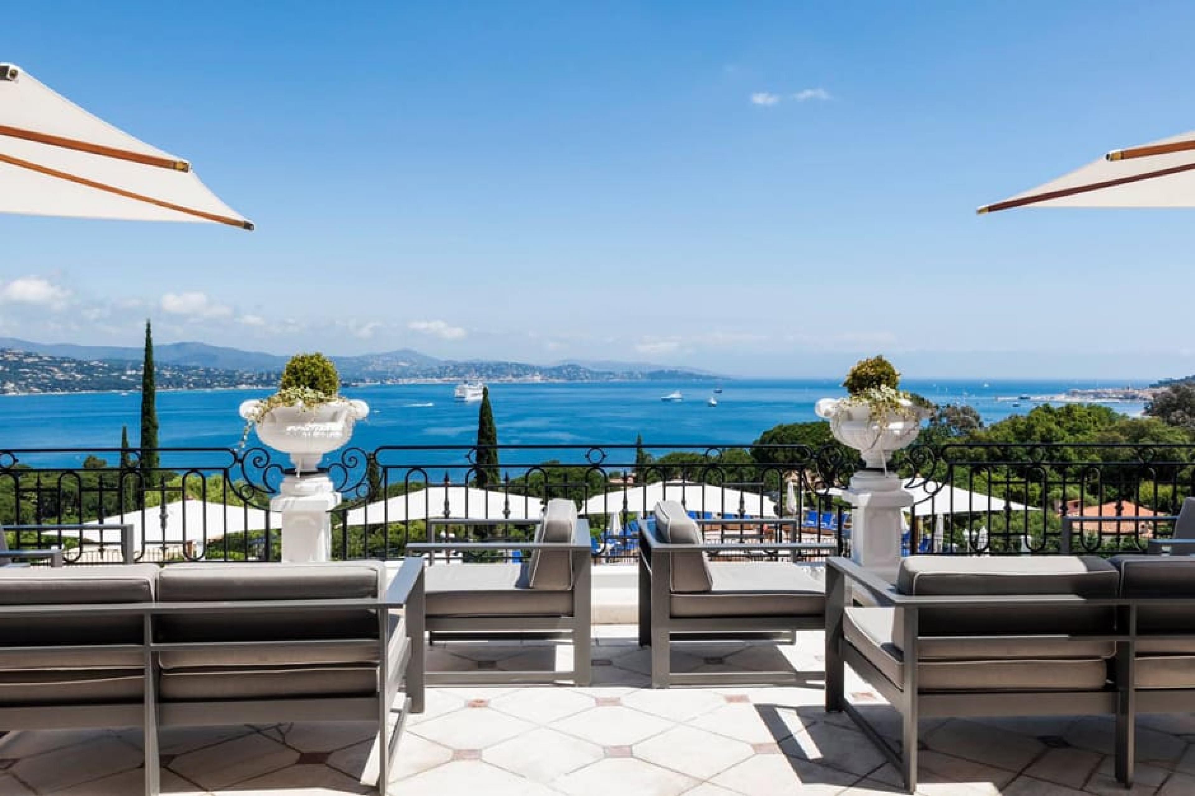 View from Terrace  - Villa Belrose, St. Tropez, France