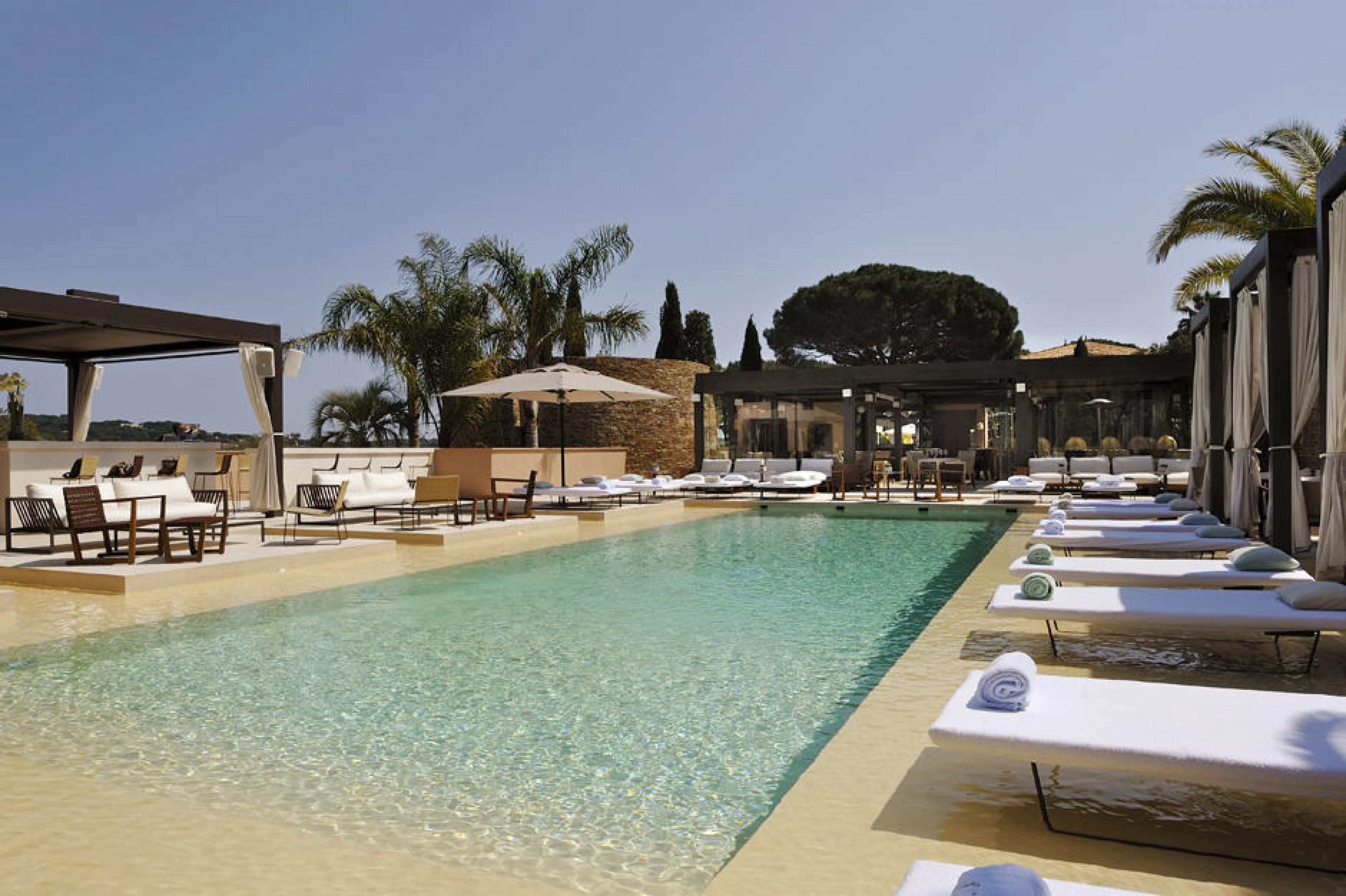 Pool Lounge at Hotel Muse, Saint Tropez, St. Tropez, France