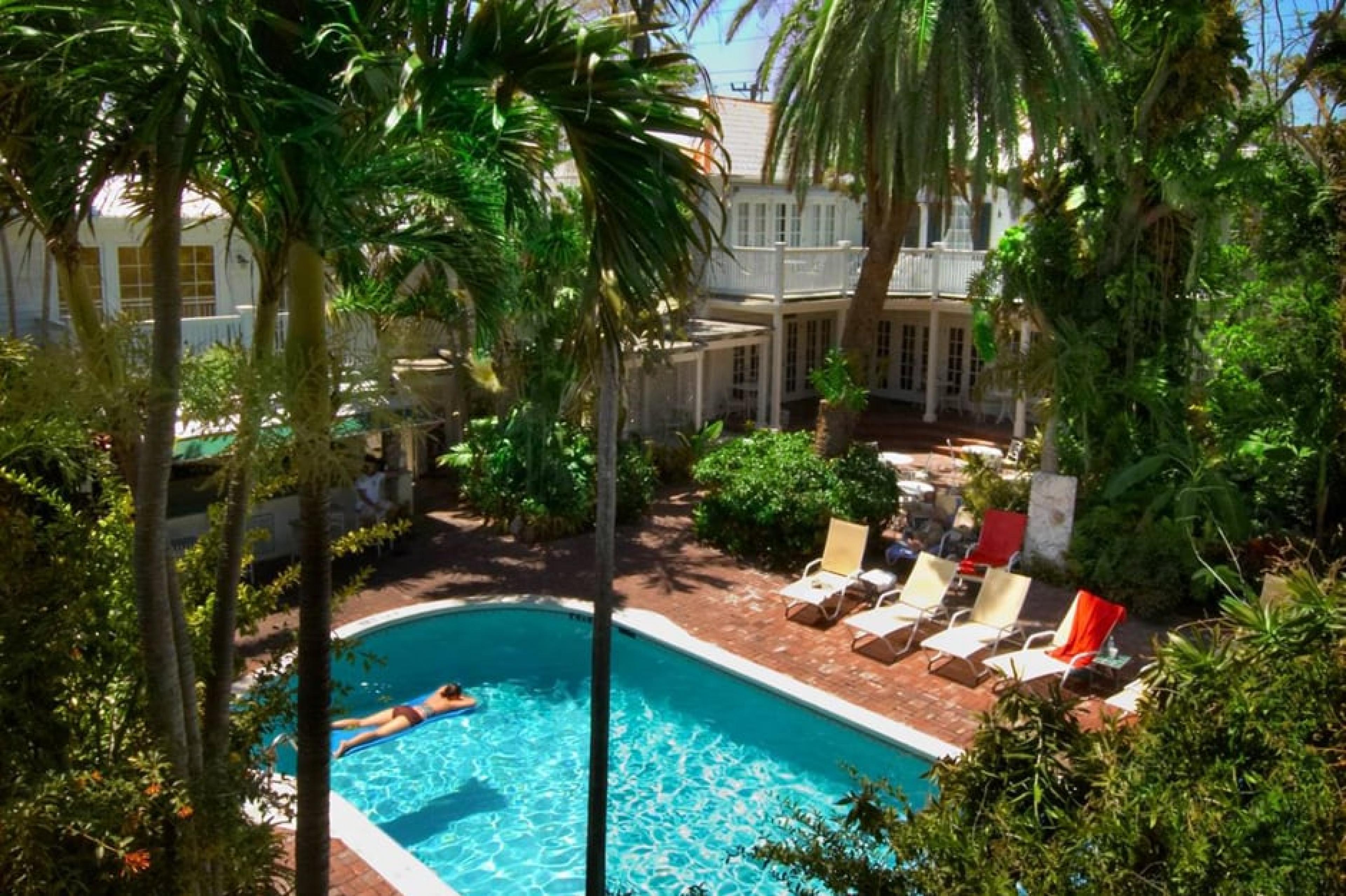 Pool Lounge   at Gardens Hotel, Florida