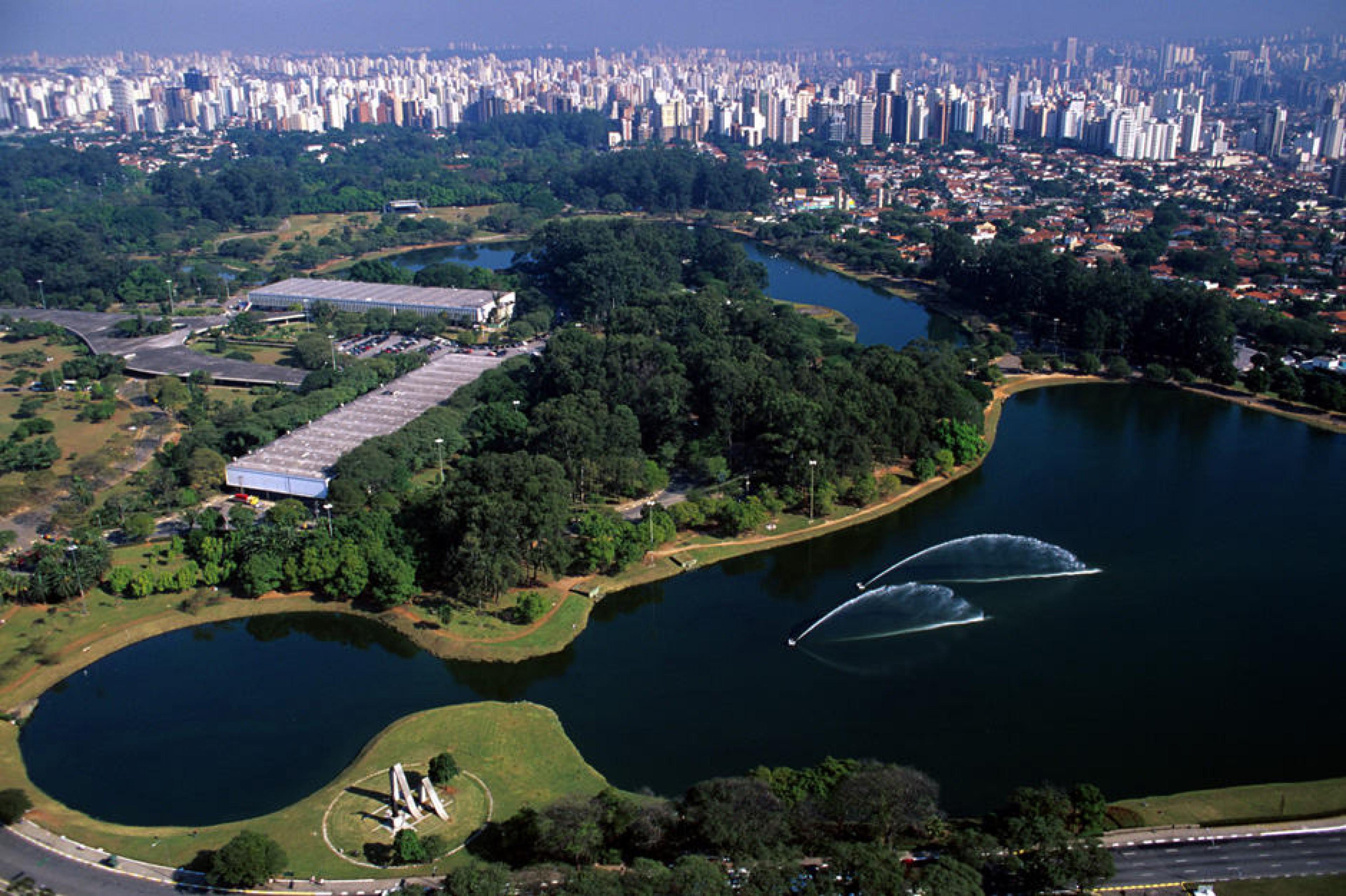 Aerial View - Ibirapuera Park , São Paulo, Brazil - Courtesy Christian Knepper