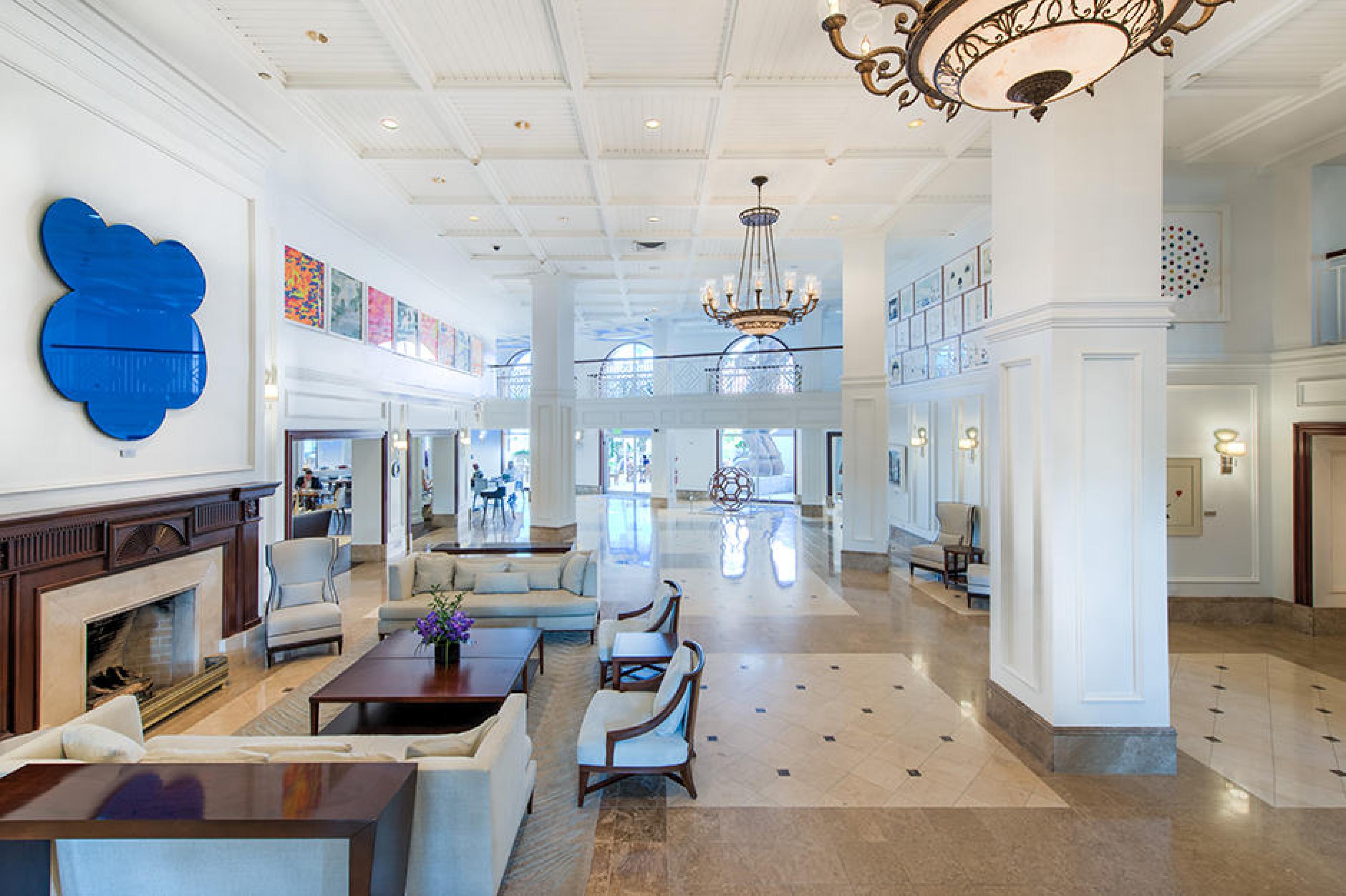Lobby at  Hamilton Princess & Beach Club, A Fairmont Managed Hotel, Bermuda