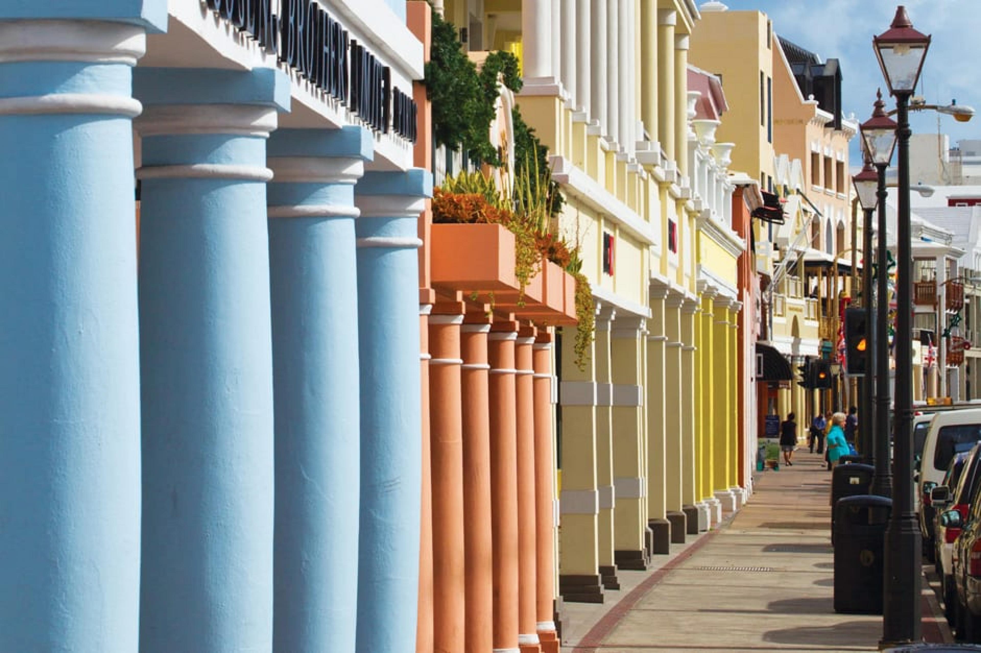 Pillors at Hamilton Town , Bermuda, Bermuda - Courtesy Bermuda Tourism Authority