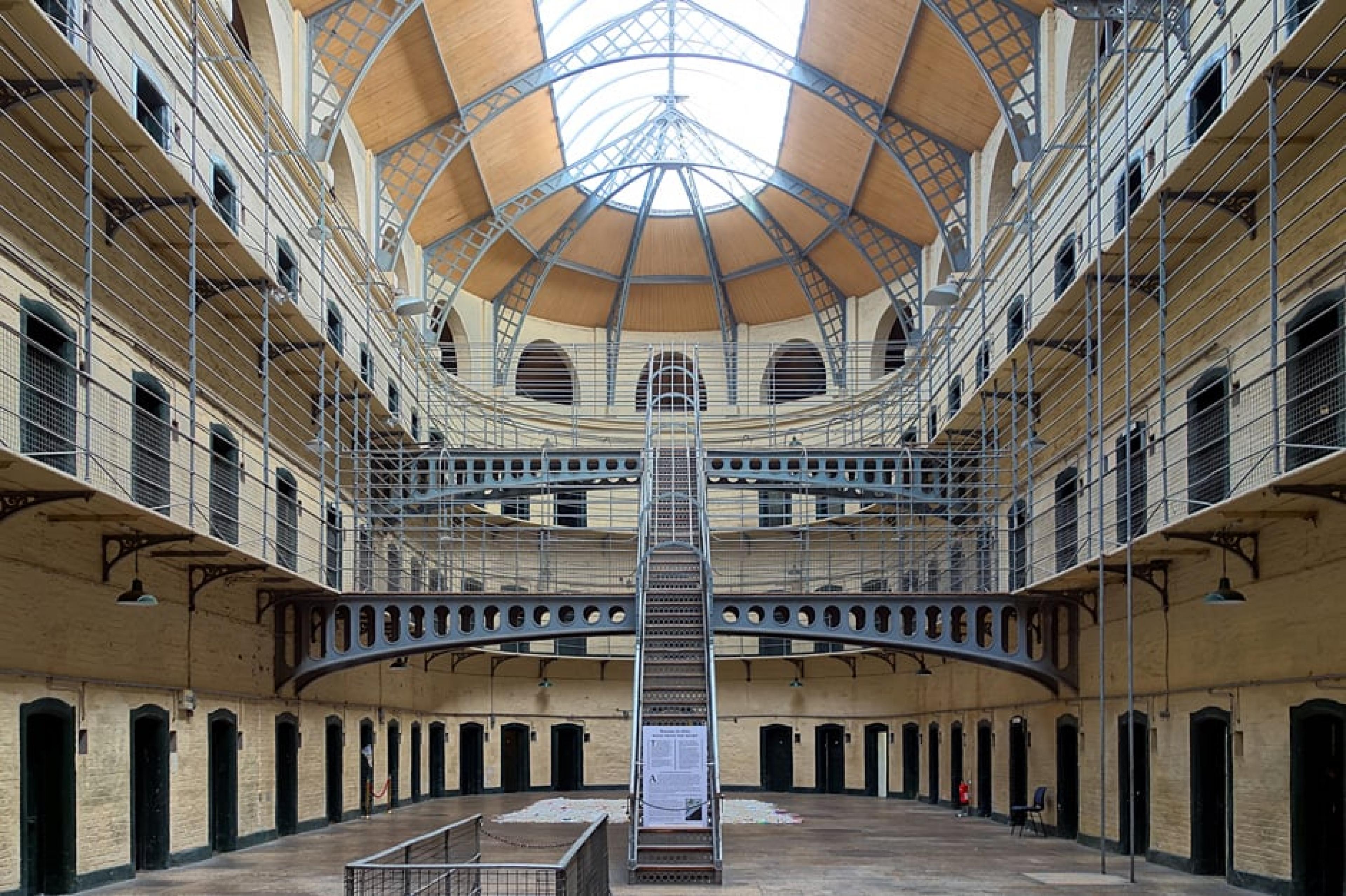 Interior View - Kilmainham Gaol ,  Dublin, Ireland