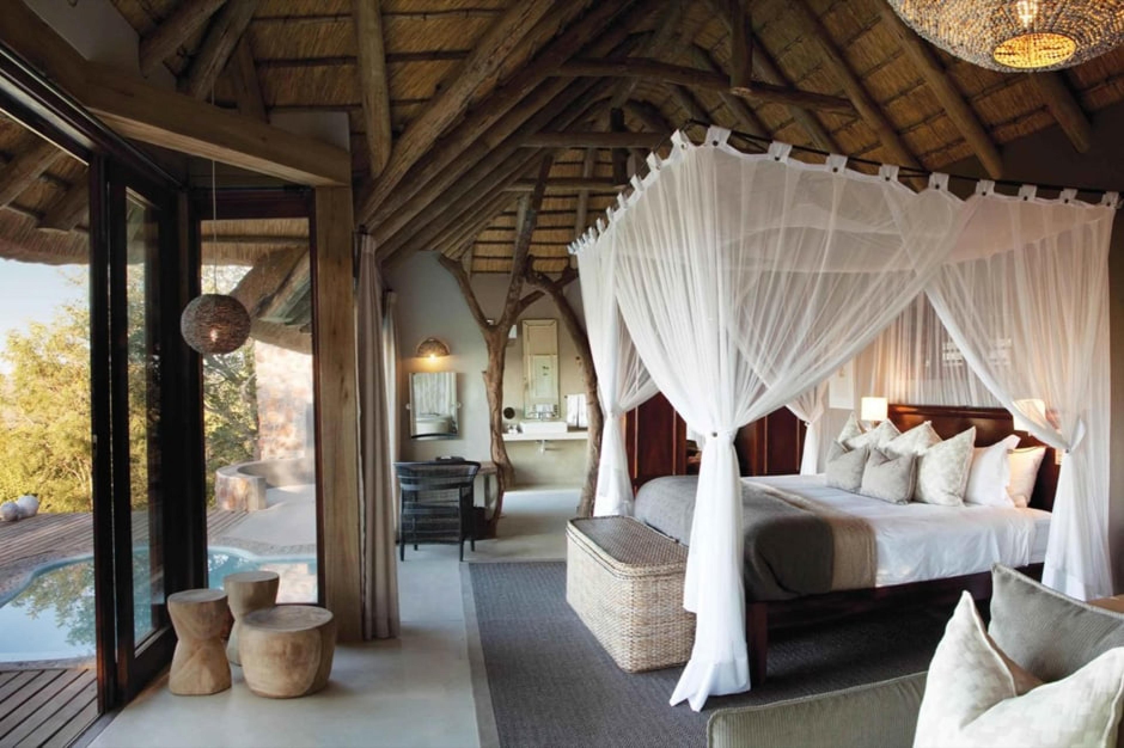 Bedroom View: Leopard Hills Lodge, Safari, South Africa