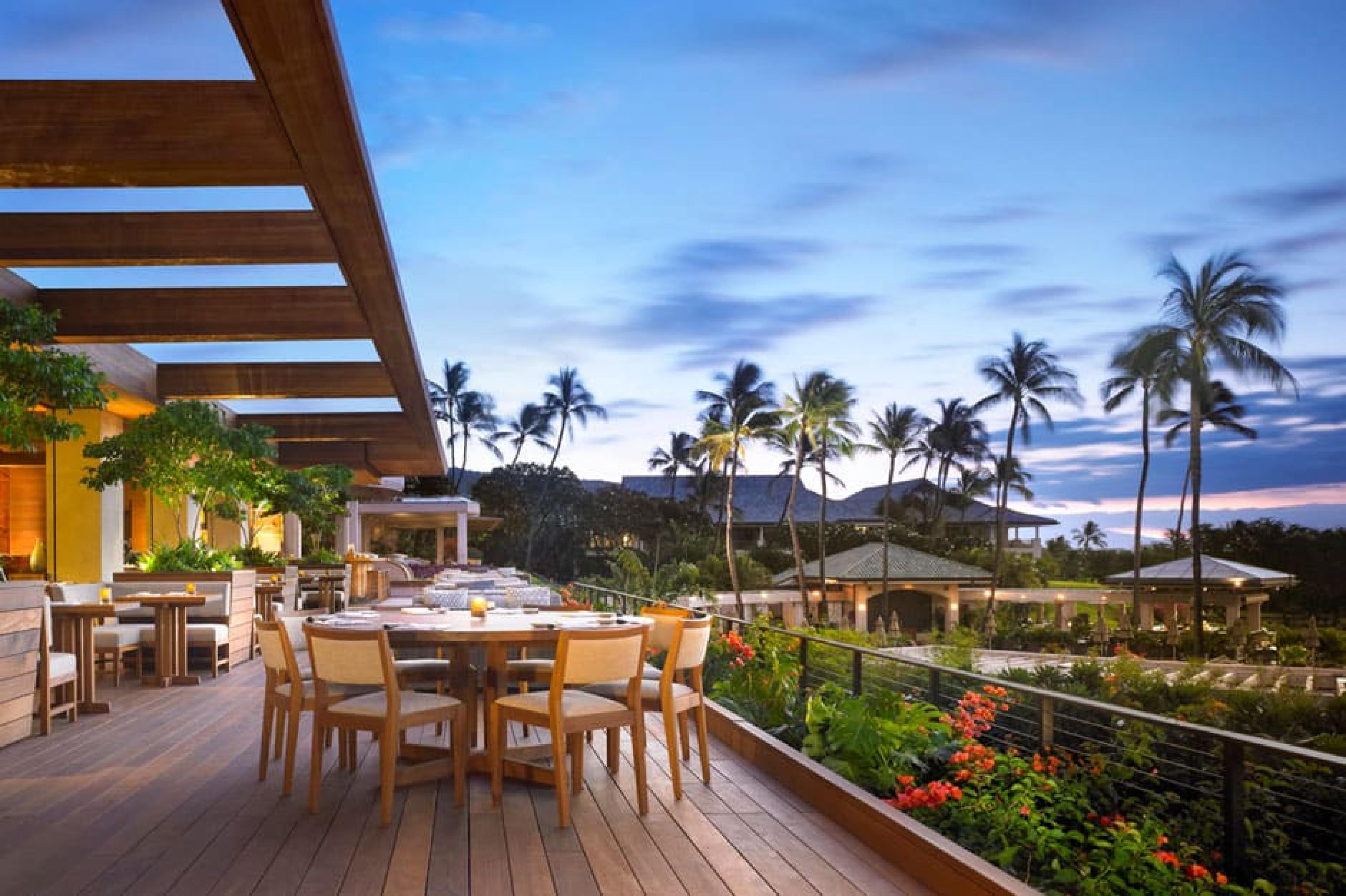 Lounge at One Forty, Lanai, Hawaii