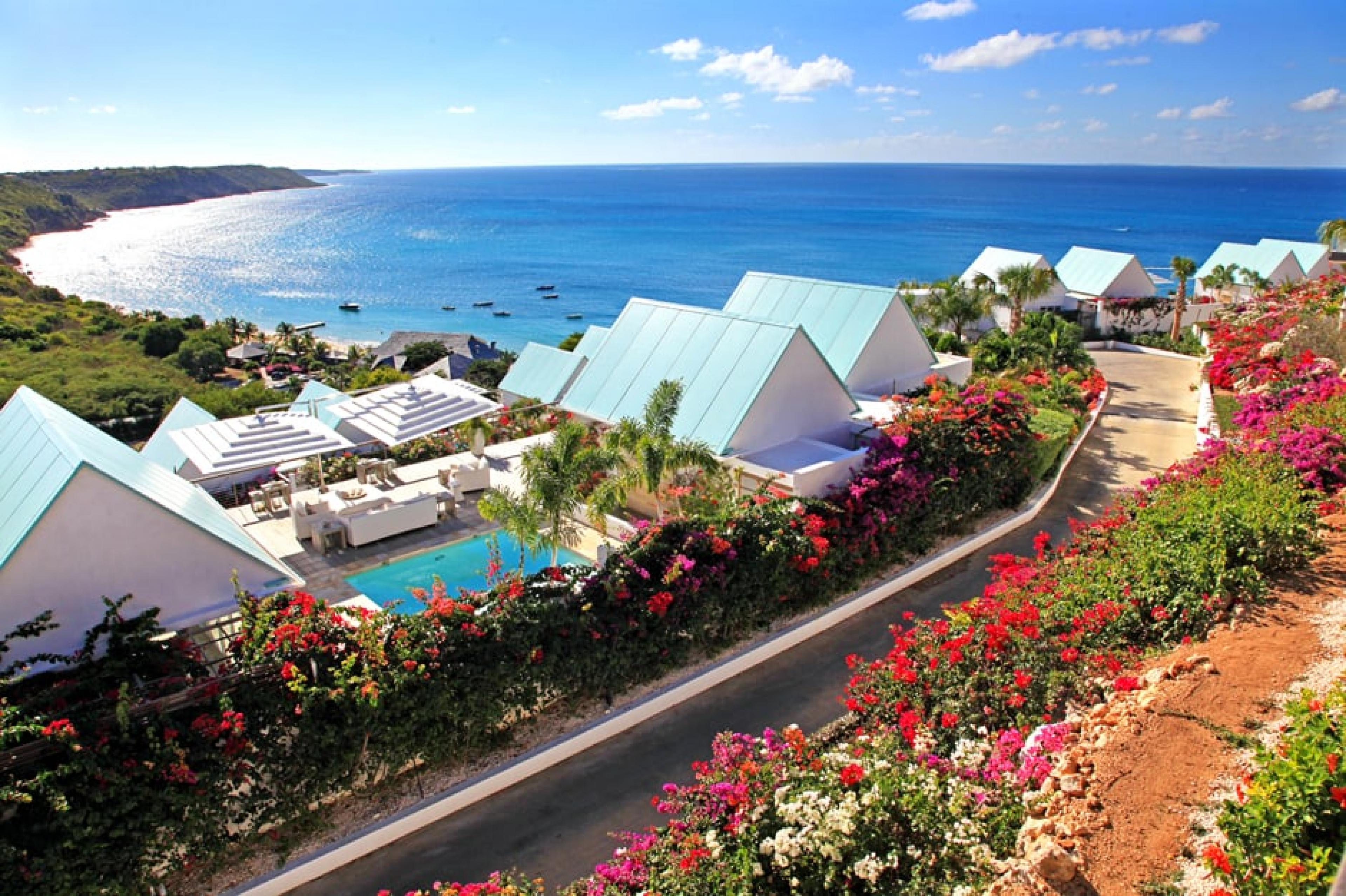 Aerial View - CeBlue Villas & Beach Resort, Anguilla, Caribbean