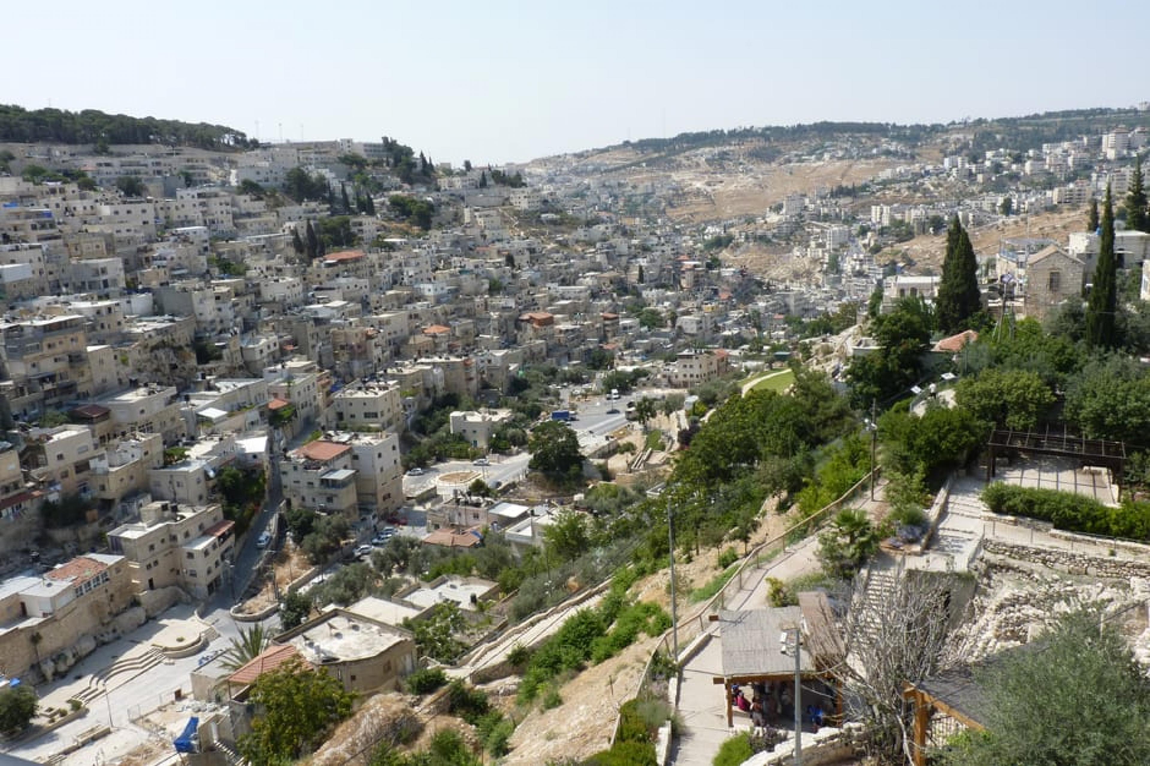 Outside View -The City of David , Jerusalem, Israel