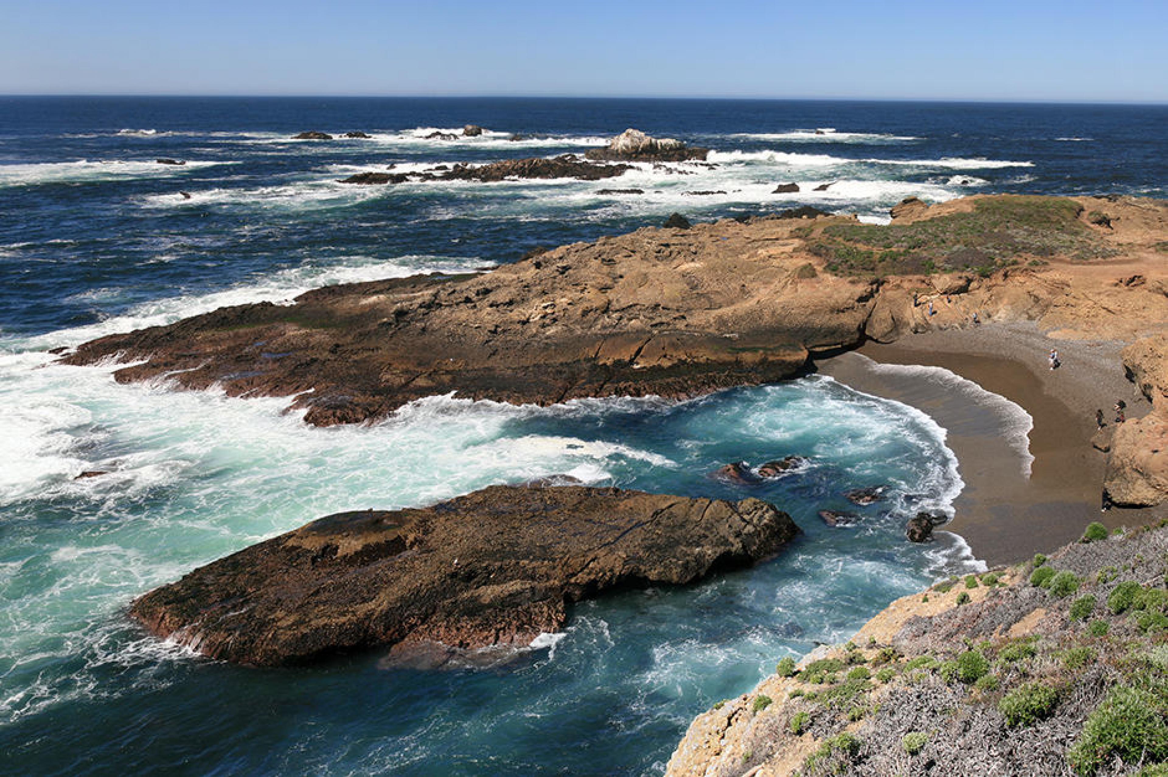 Sea View - Point Lobos State Natural Reserve , Carmel & Monterey, California - Courtesy Brocken Inaglory