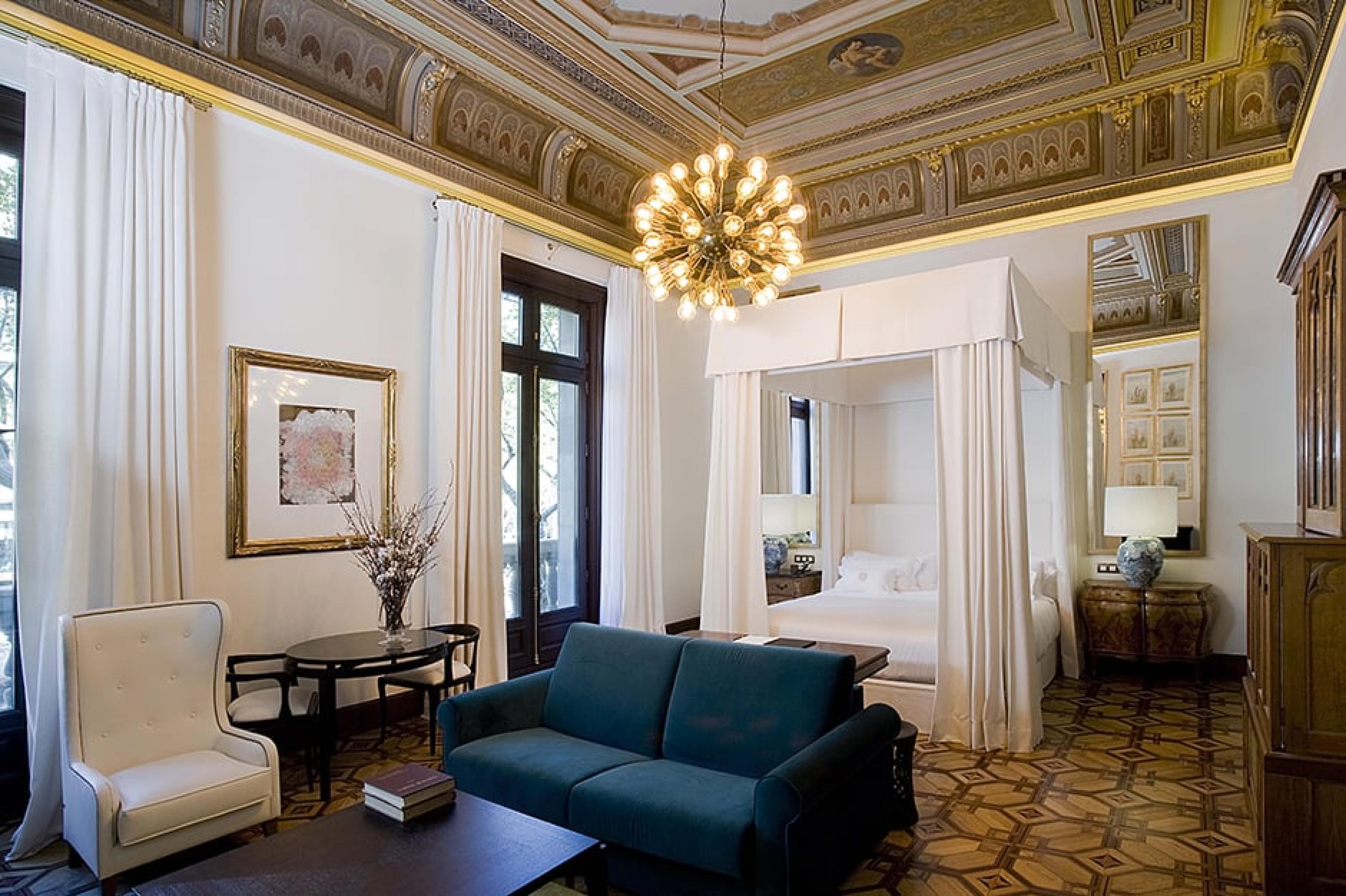 Suite at Cotton House Hotel, Barcelona, Spain
