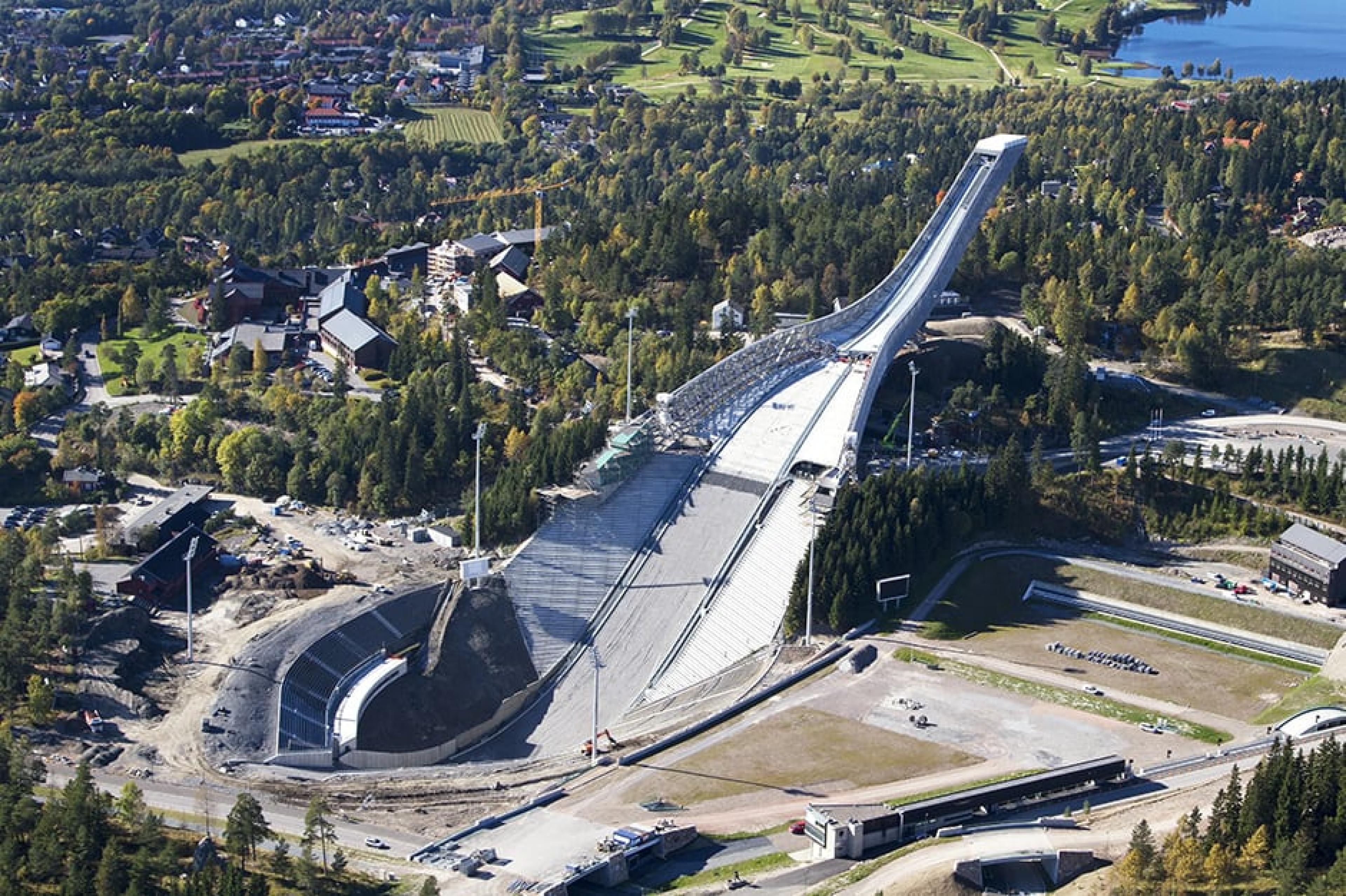 Aerial View-Holmenkollen ,Oslo, Norway-Courtesy Visit Norway