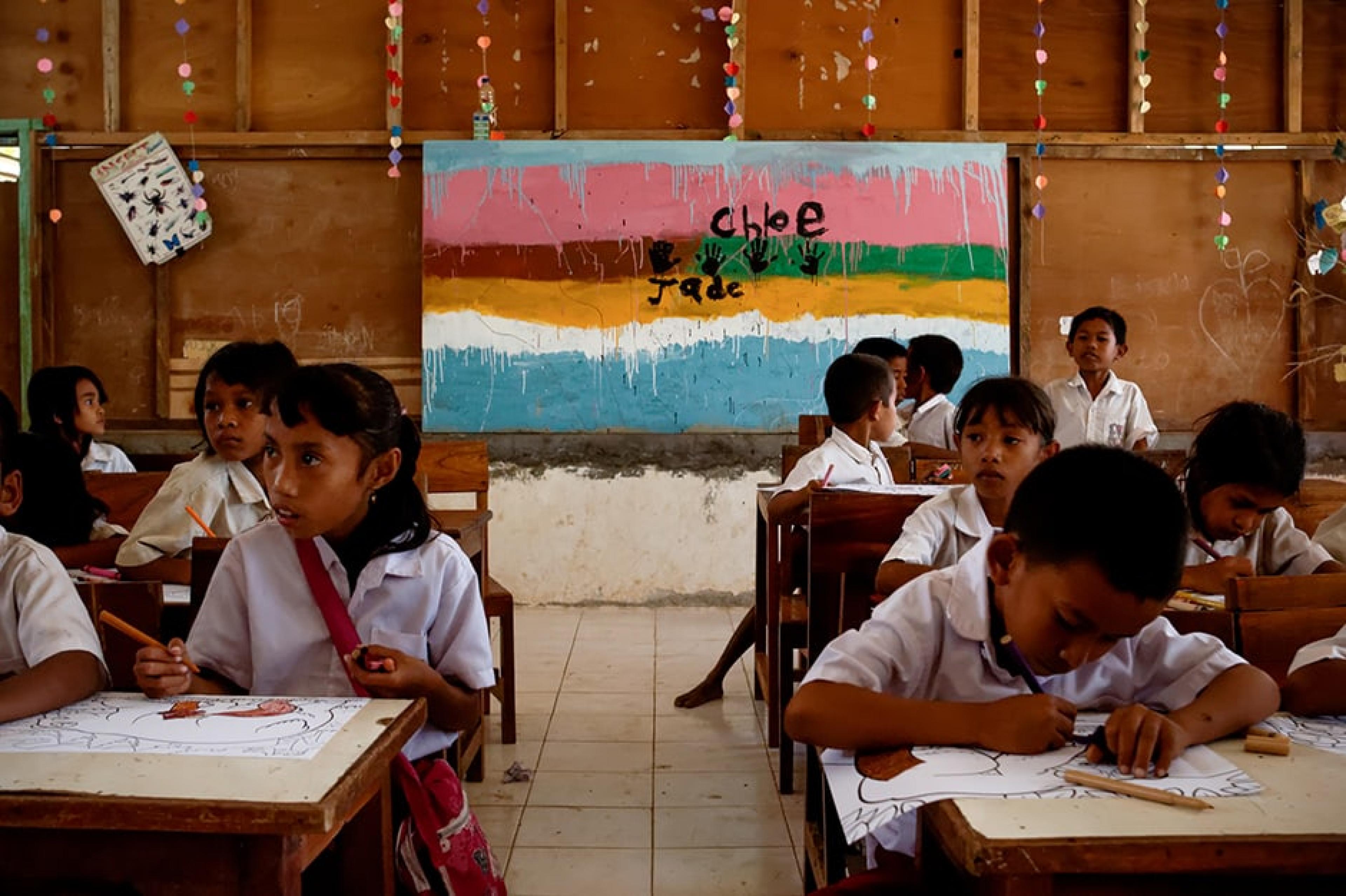 Classroom at Sumba Foundation, Indonesia