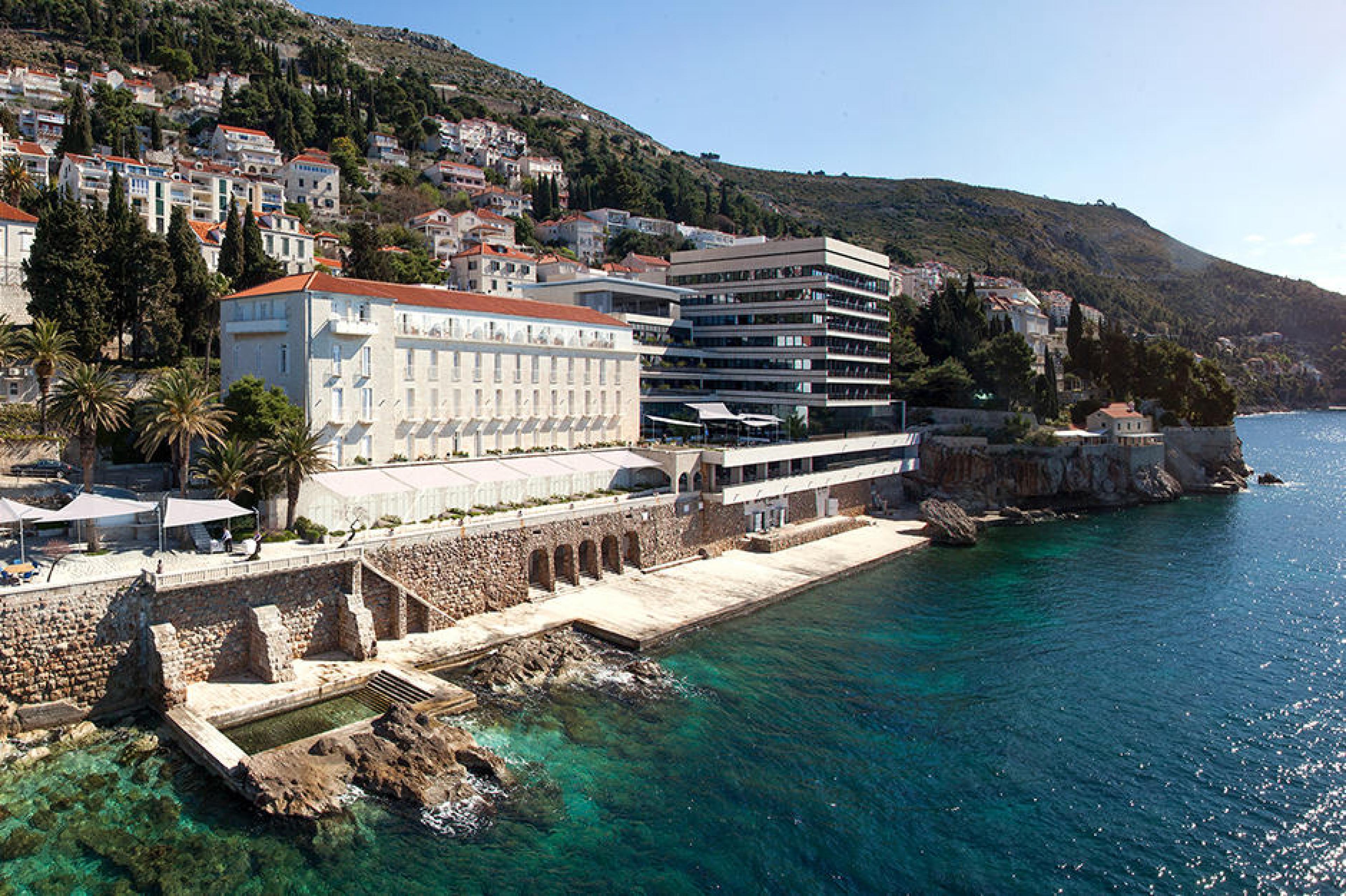 Aerial View - Hotel Excelsior, Dubrovnik, Croatia