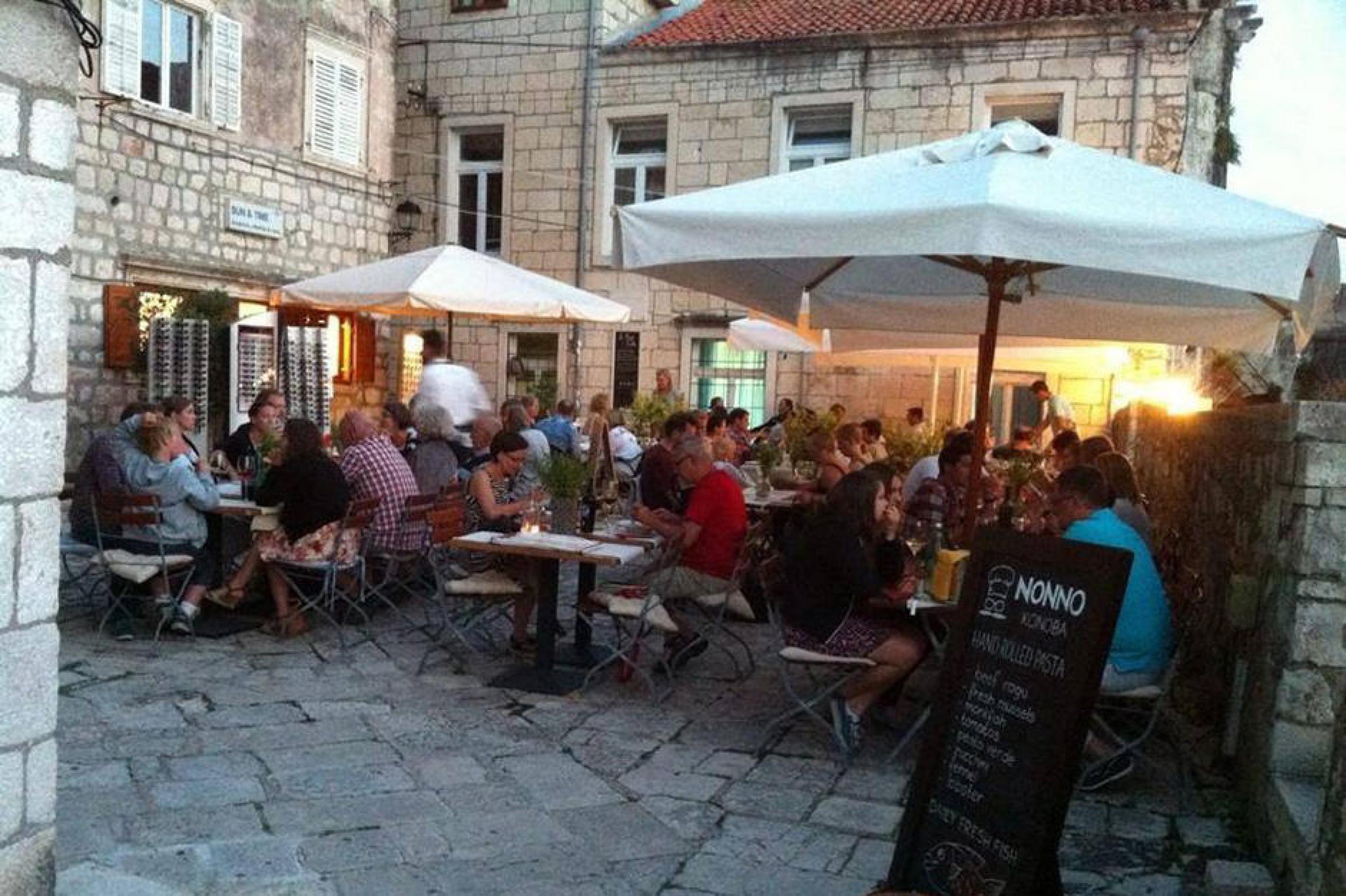 Dinning Area at Nonno, Croatian Islands, Croatia