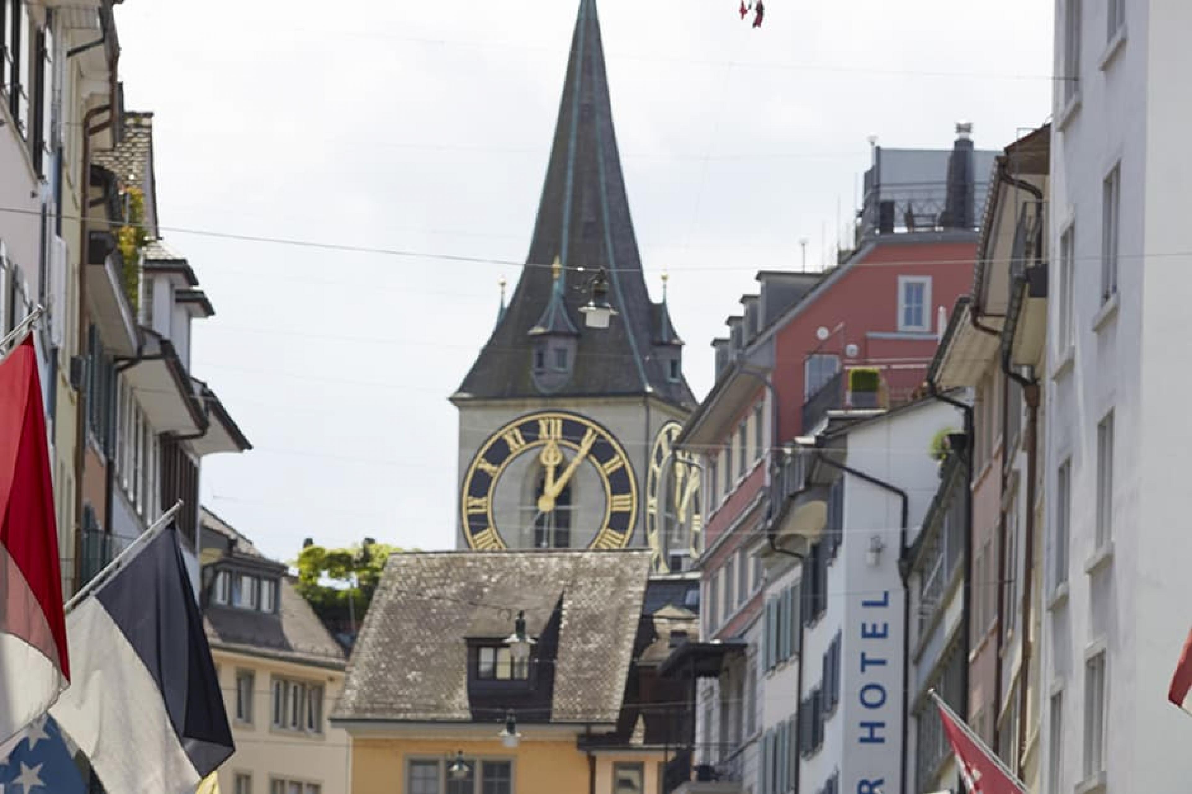 Exterior View-Niederdorf Zurich, Switzerland-Courtesy Elisabeth Real