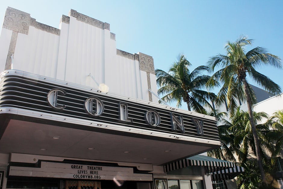 The Colony Theater in Miami