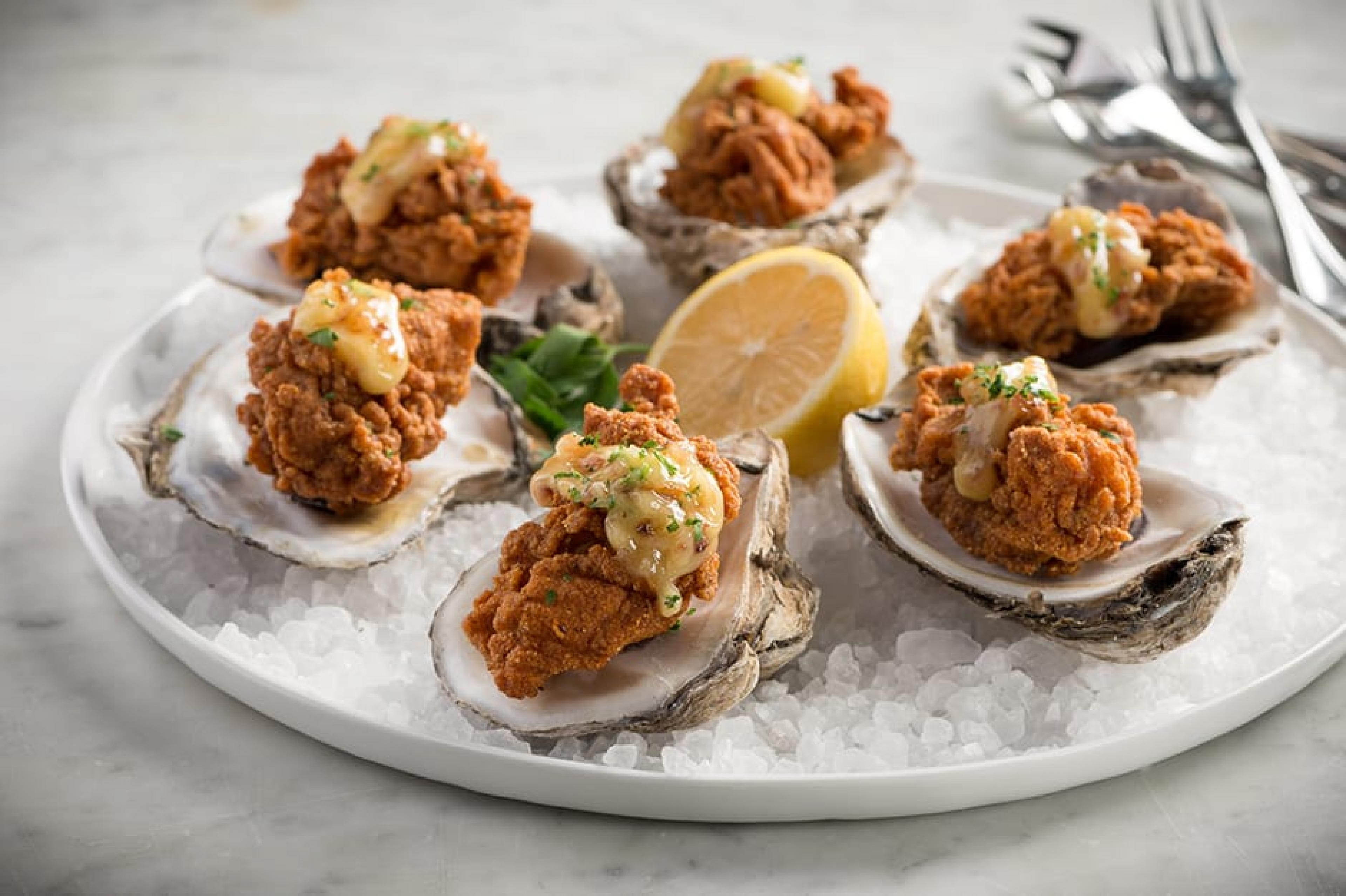 Fried oysters at Mr. B's Bistro New Orleans