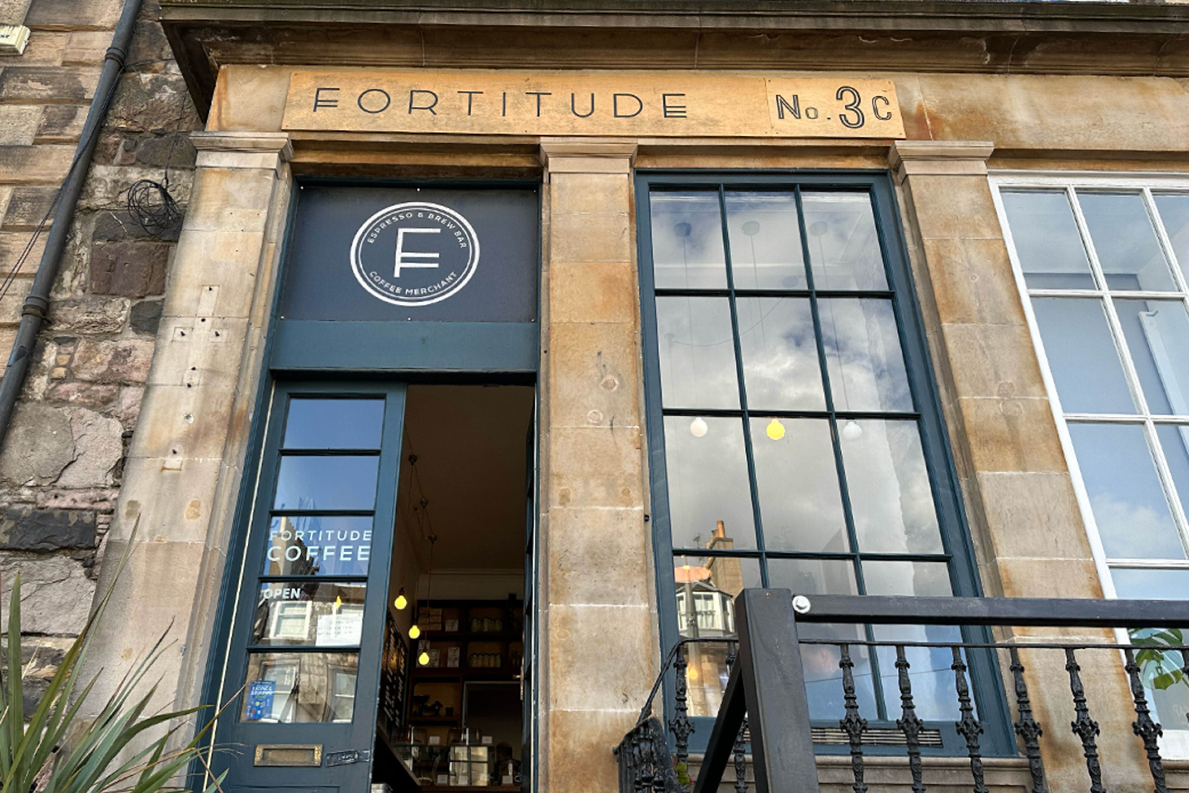 Fortitude Coffee Shop Exterior