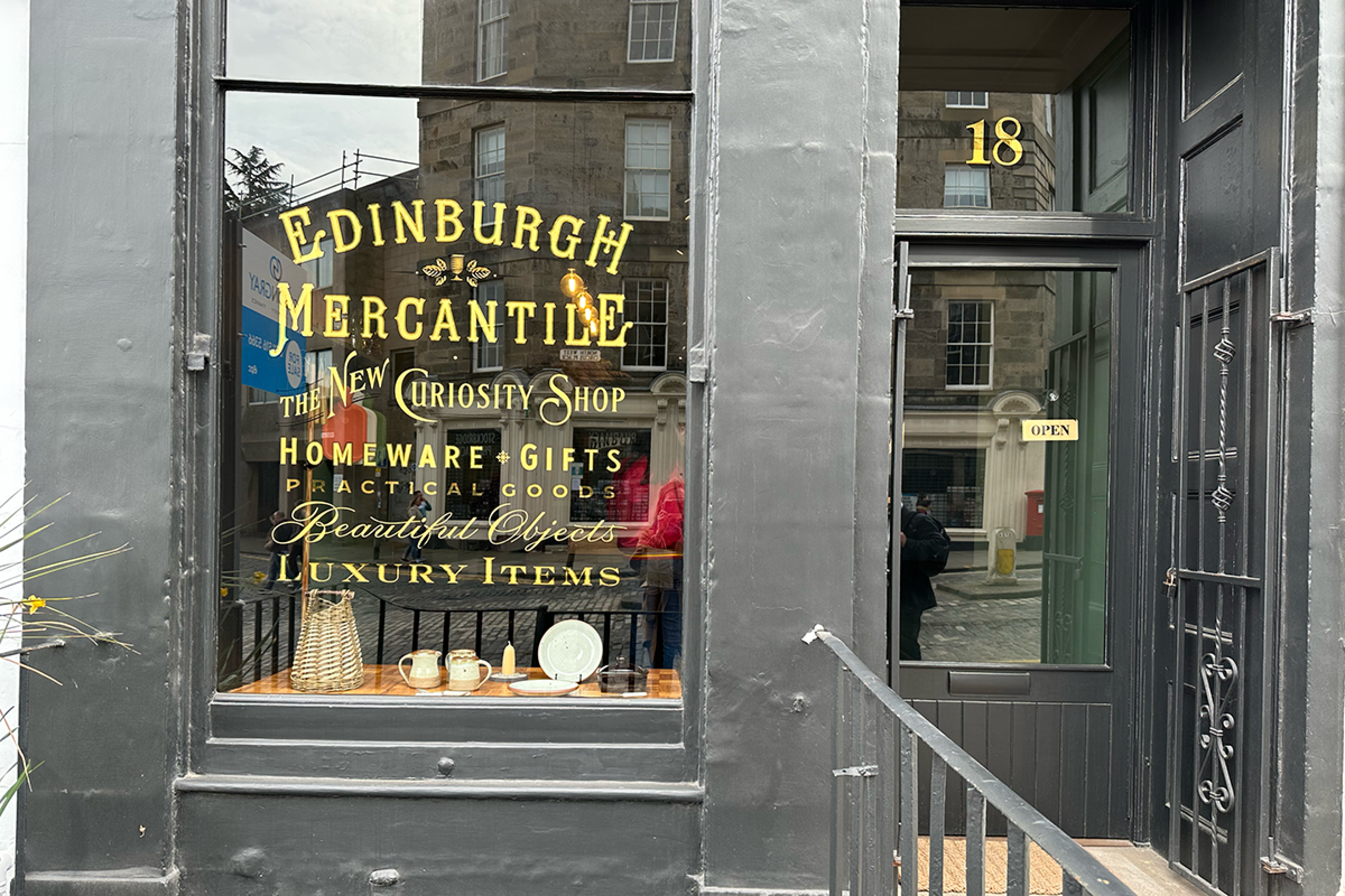 Edinburgh Mercantile Storefront