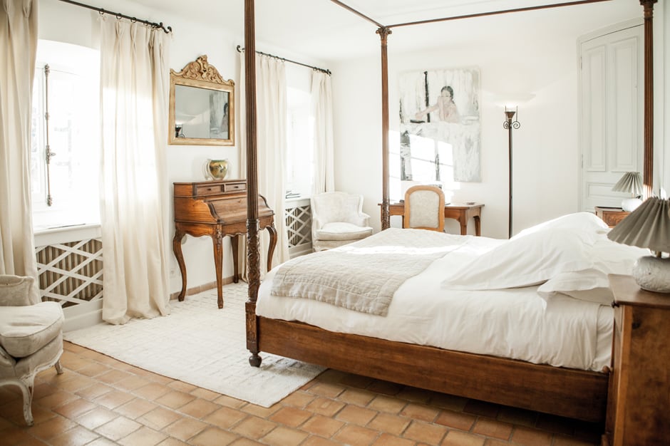 Room at La Bastide de Moustiers hotel near Gorges du Verdon in France