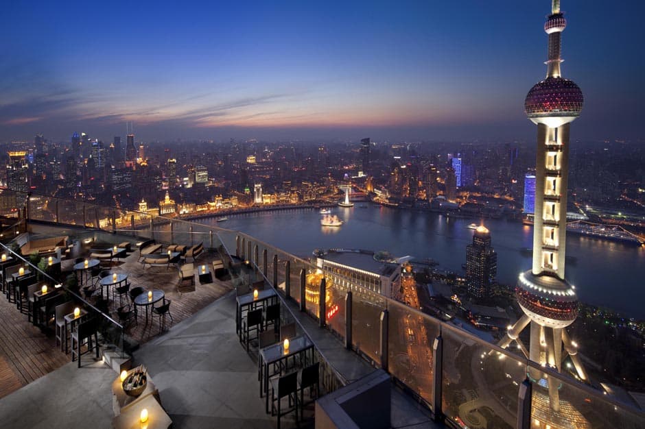 Flair Rooftop Restaurant & Bar in Shanghai