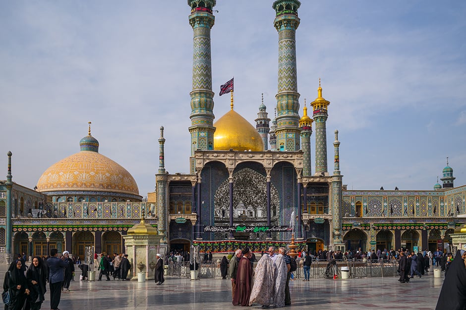 Fatima Masumeh Shrine in Qom Iran