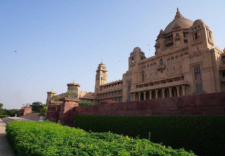 Jodhpur's Umaid Bhawan Palace. Courtesy Charlotte Moss