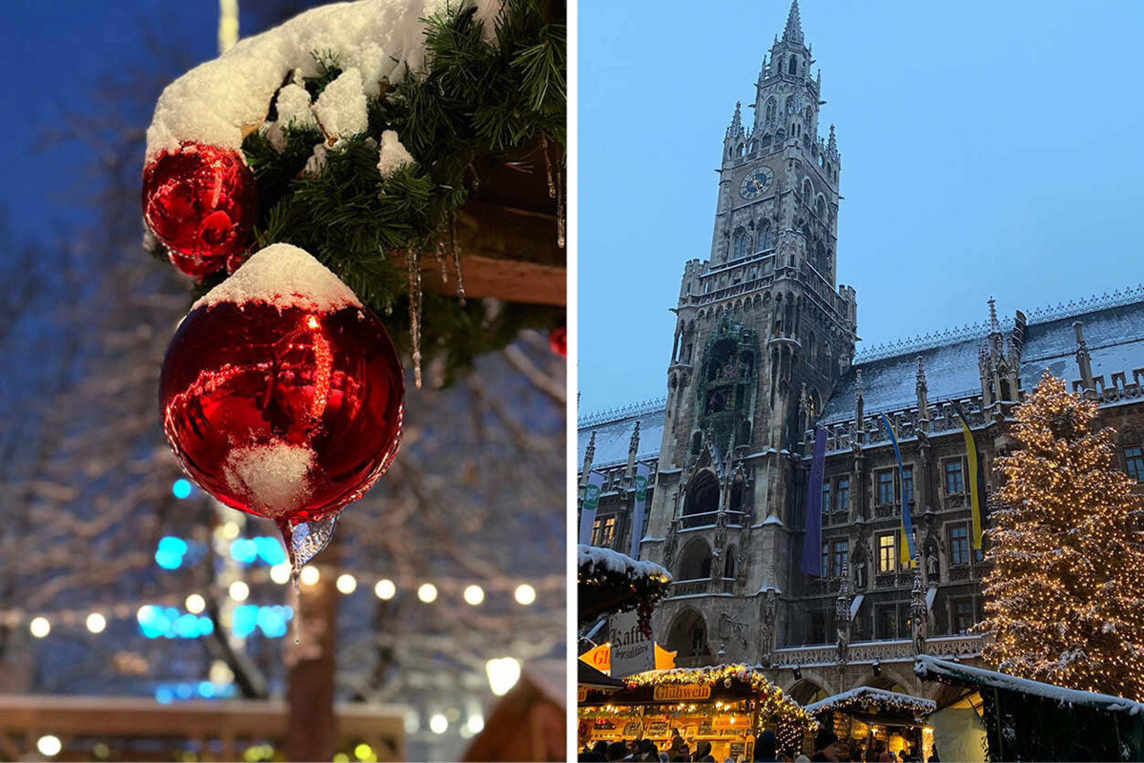 Christkindlimarkt at Zurich Main Station  Crystal christmas tree, Christmas  tree, Pretty christmas trees