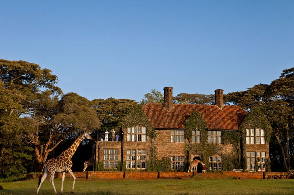 Courtesy Giraffe Manor, Kenya