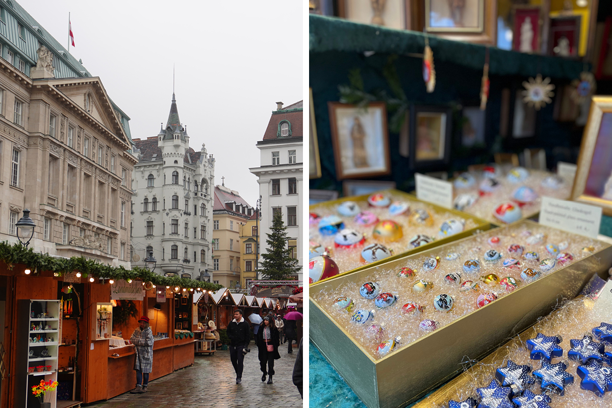 Christmas markets are open for the season! Photo by Elizabeth Harvey