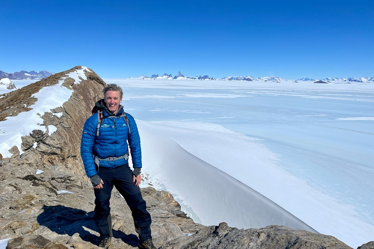 Patrick Woodhead and his wife Robyn founded White Desert in 2005 with a vision of making luxury travel possible in Antarctica's interior. Courtesy White Desert Antarctica.