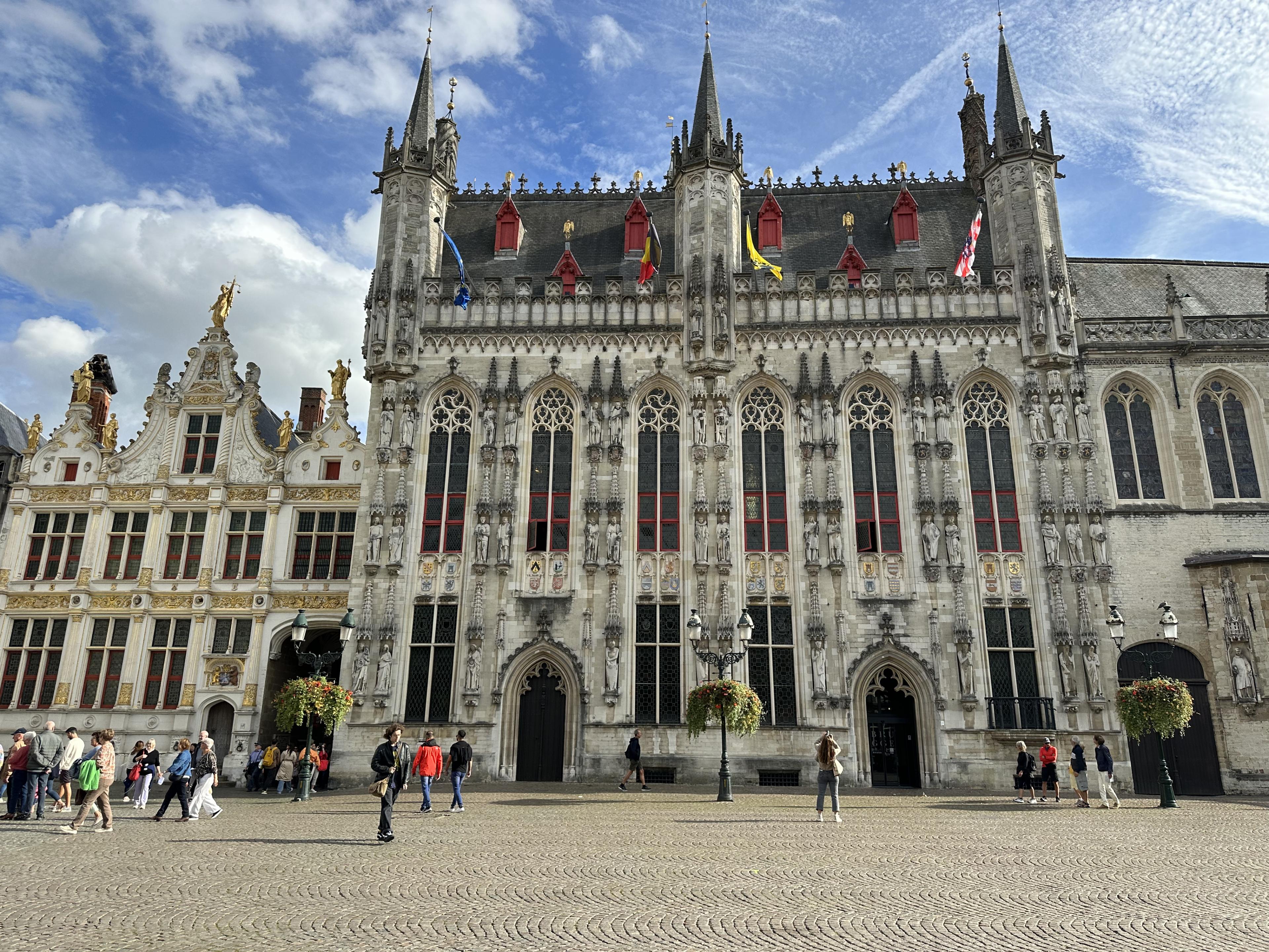 Gothic Building in Bruges