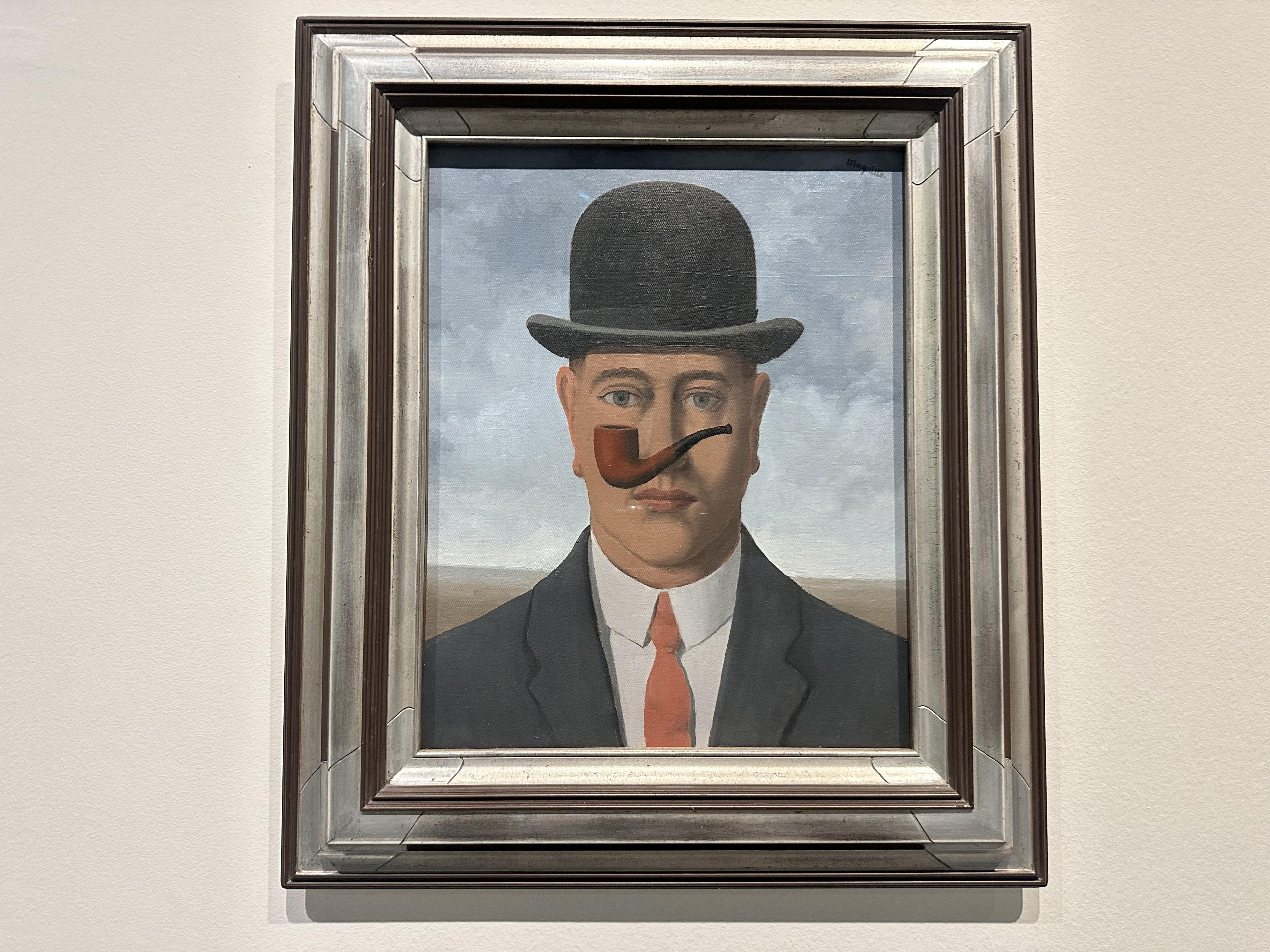 Portrait of a man in a bowler hat