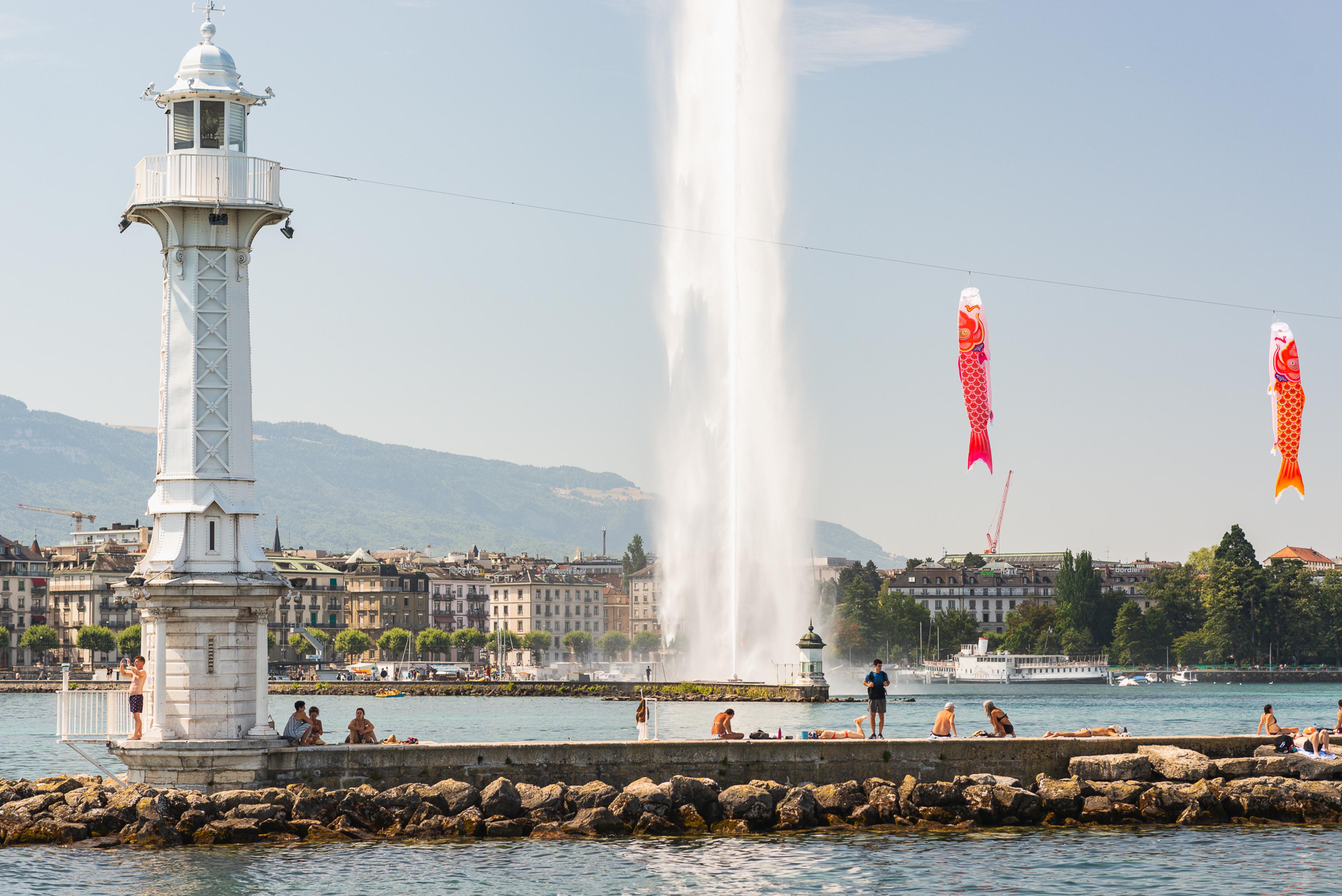 Geneva's fountain