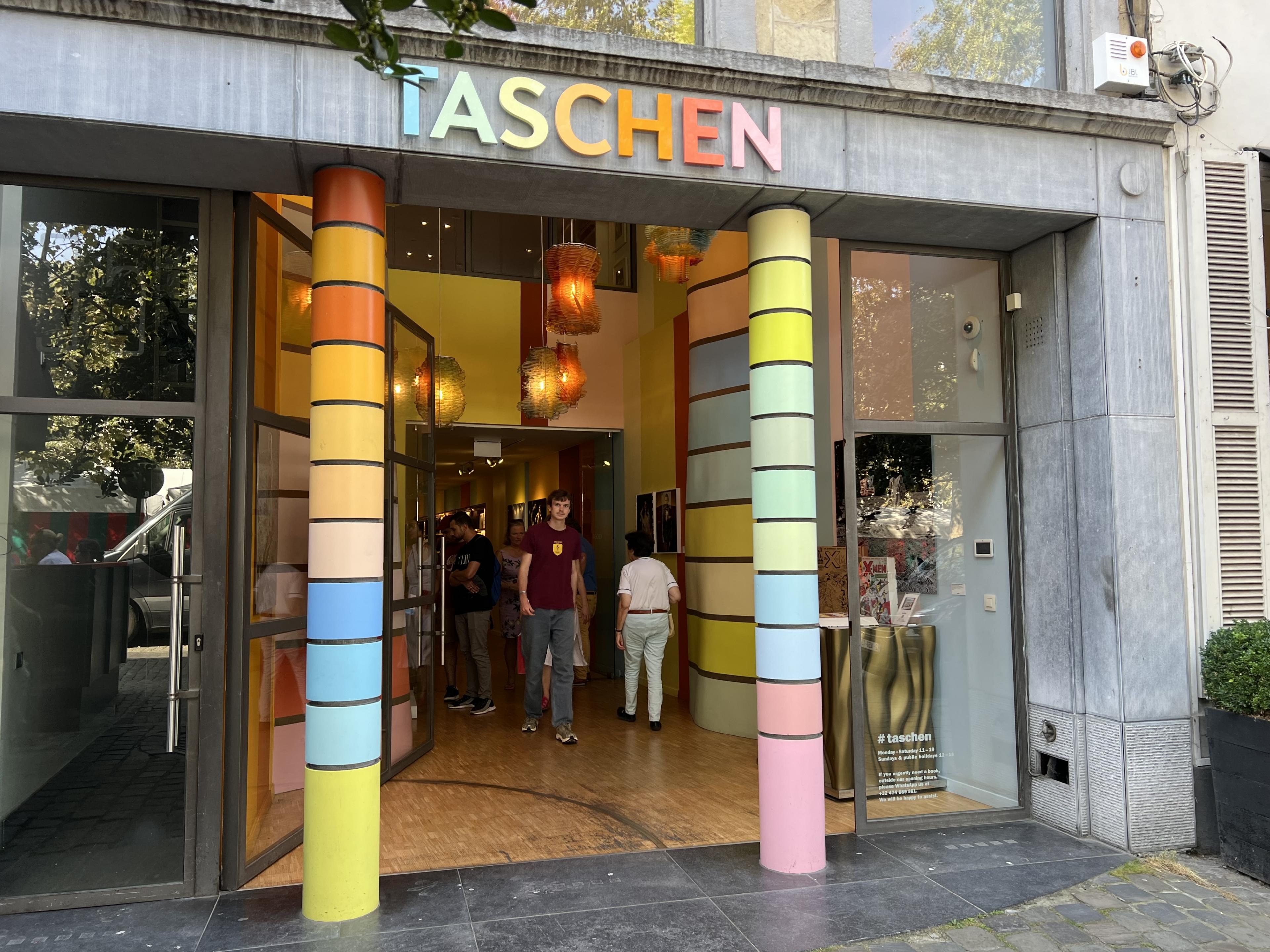 colorful store exterior