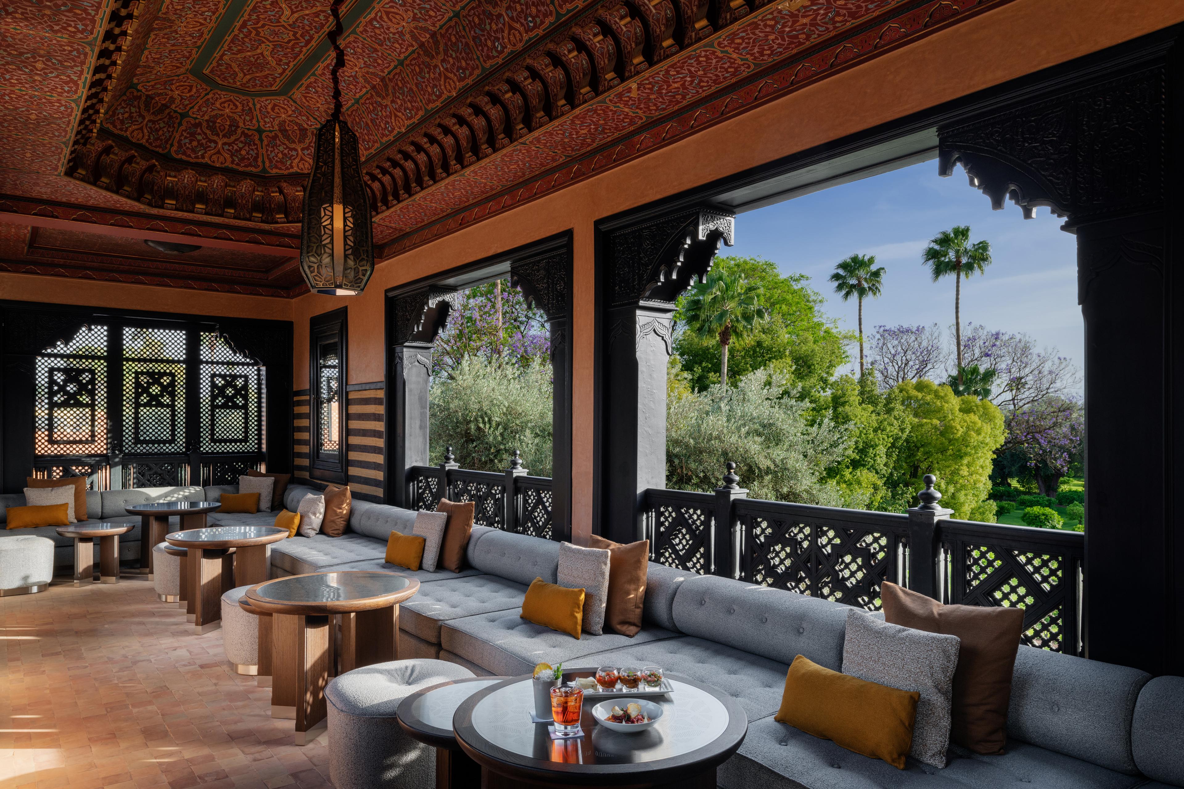 Terrace in Marrakech