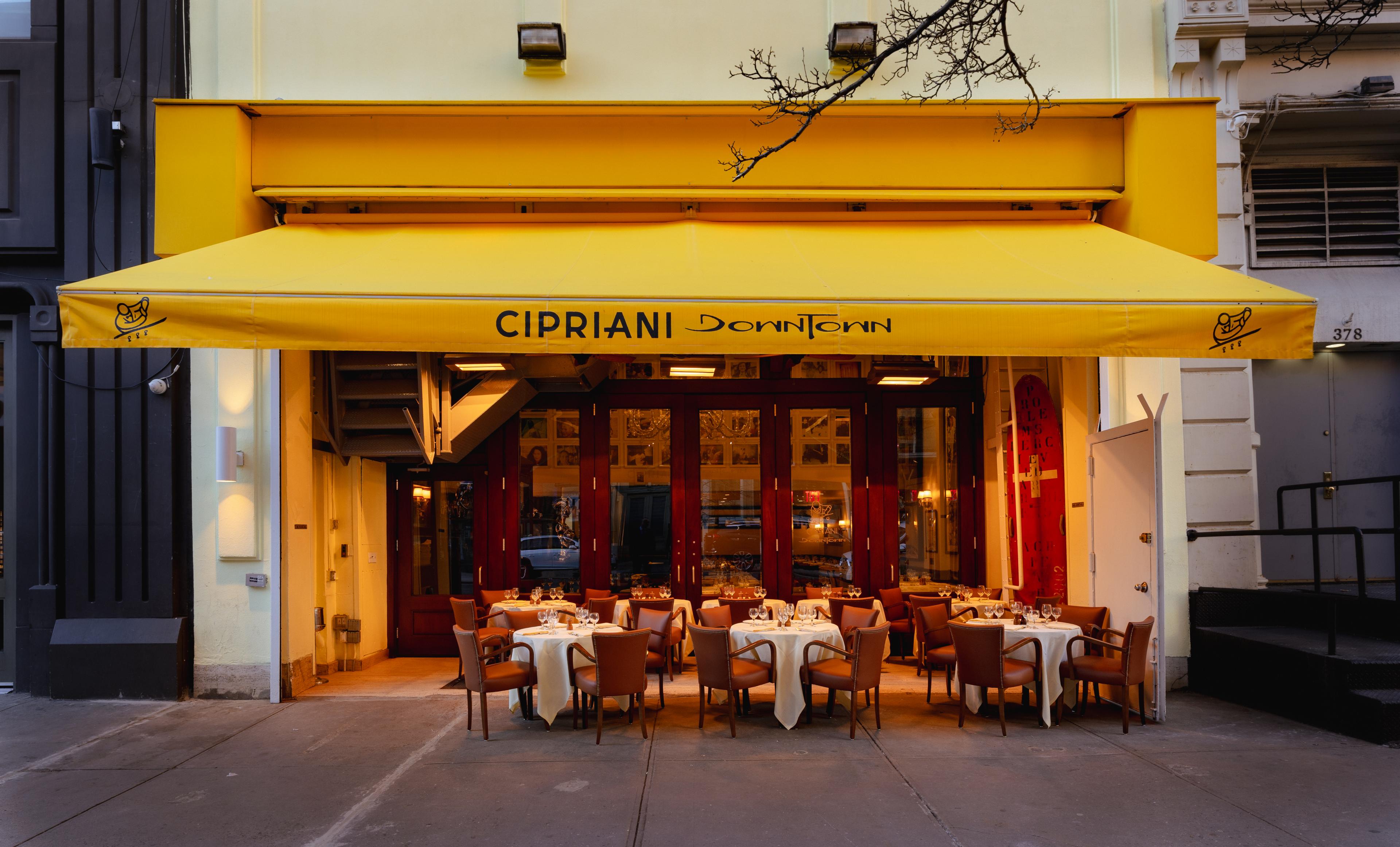 Cipriani Downtown restaurant, NYC