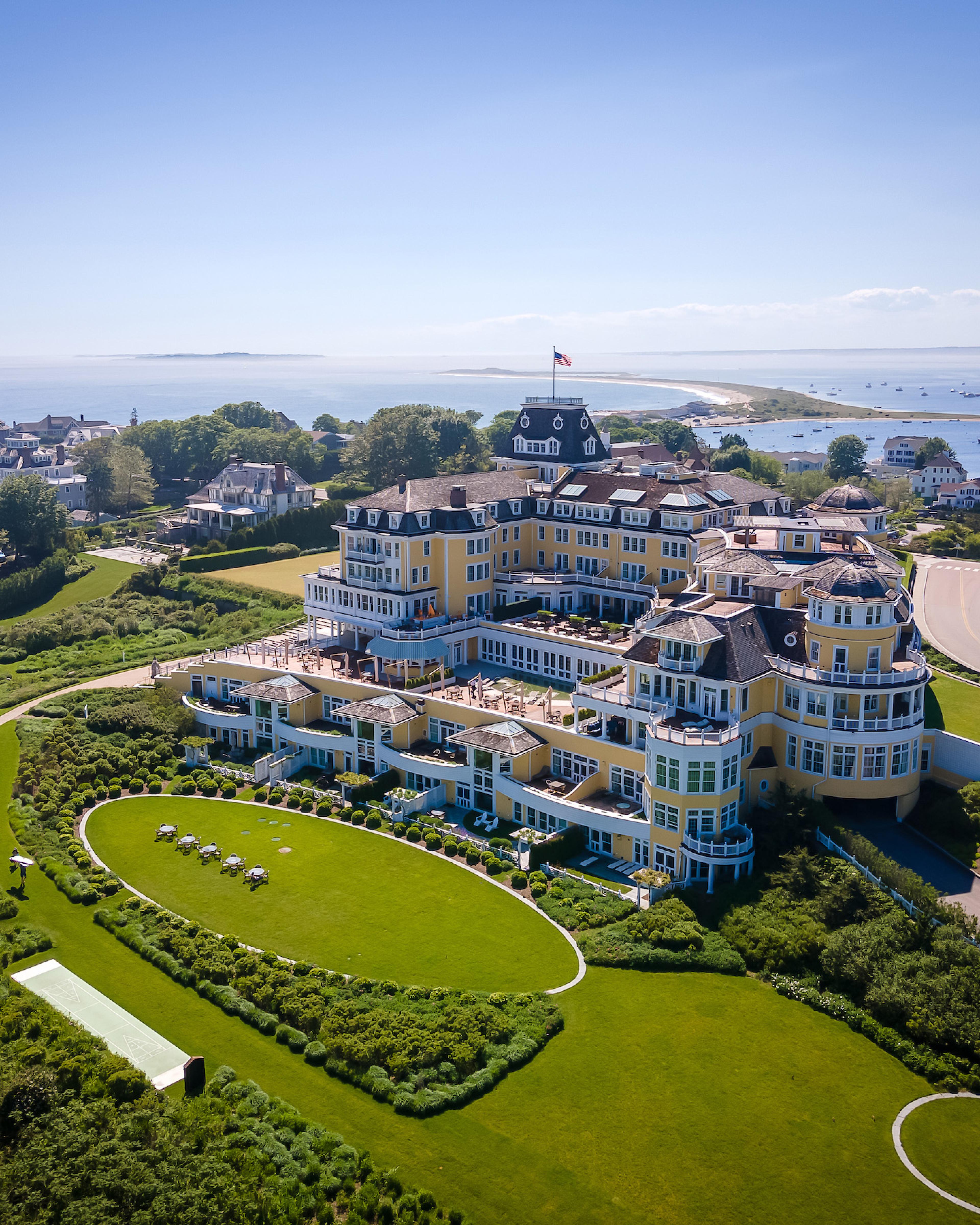 mansion on the ocean in Rhode Island