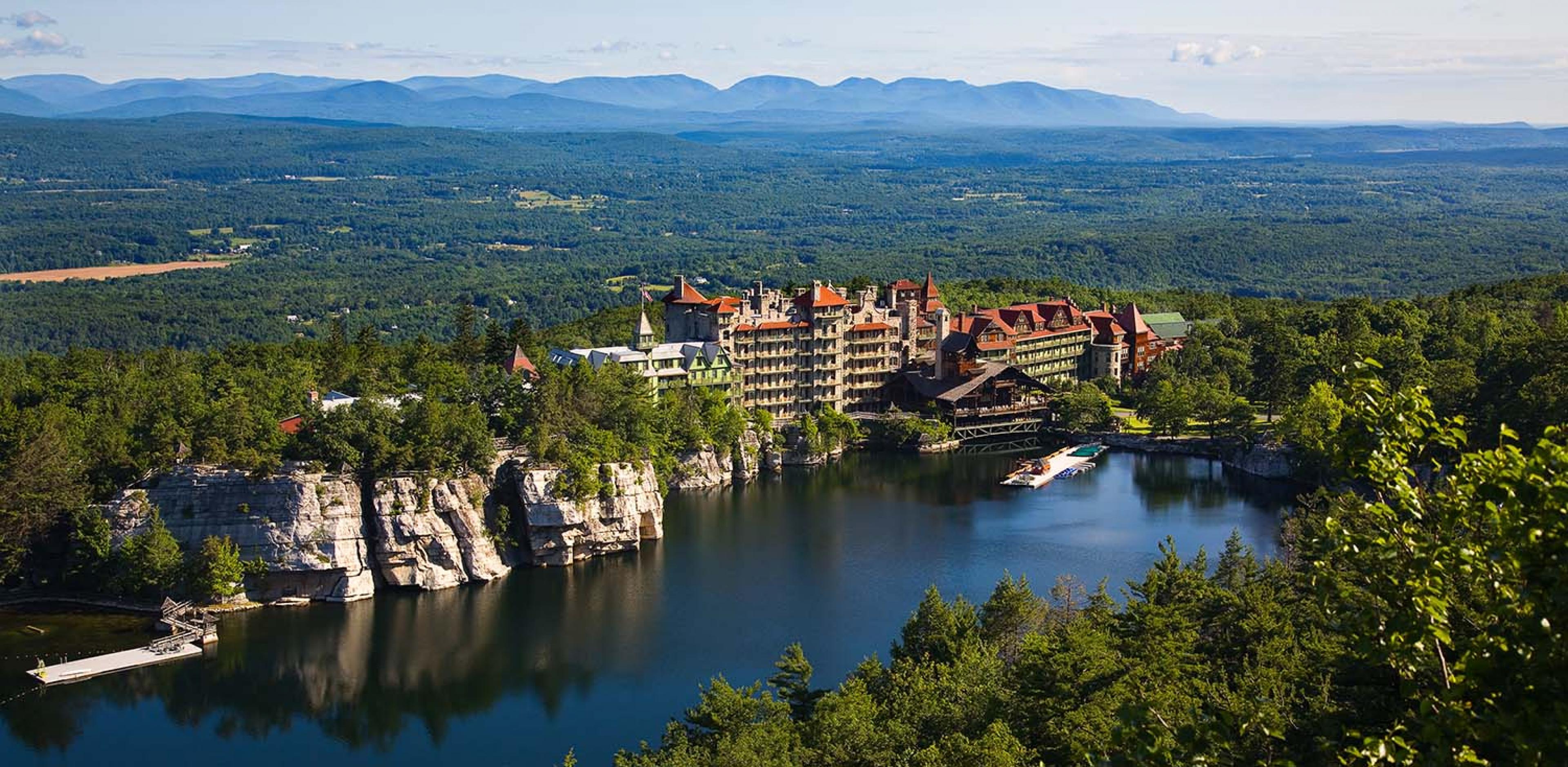 Mohonk Mountain House in the Hudson Valley - Courtesy Mohunk Mountain House
