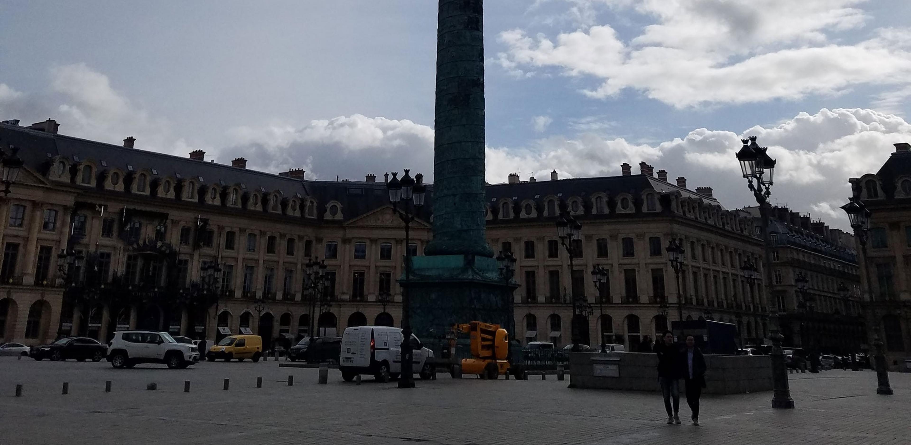A column in Place Vendôme