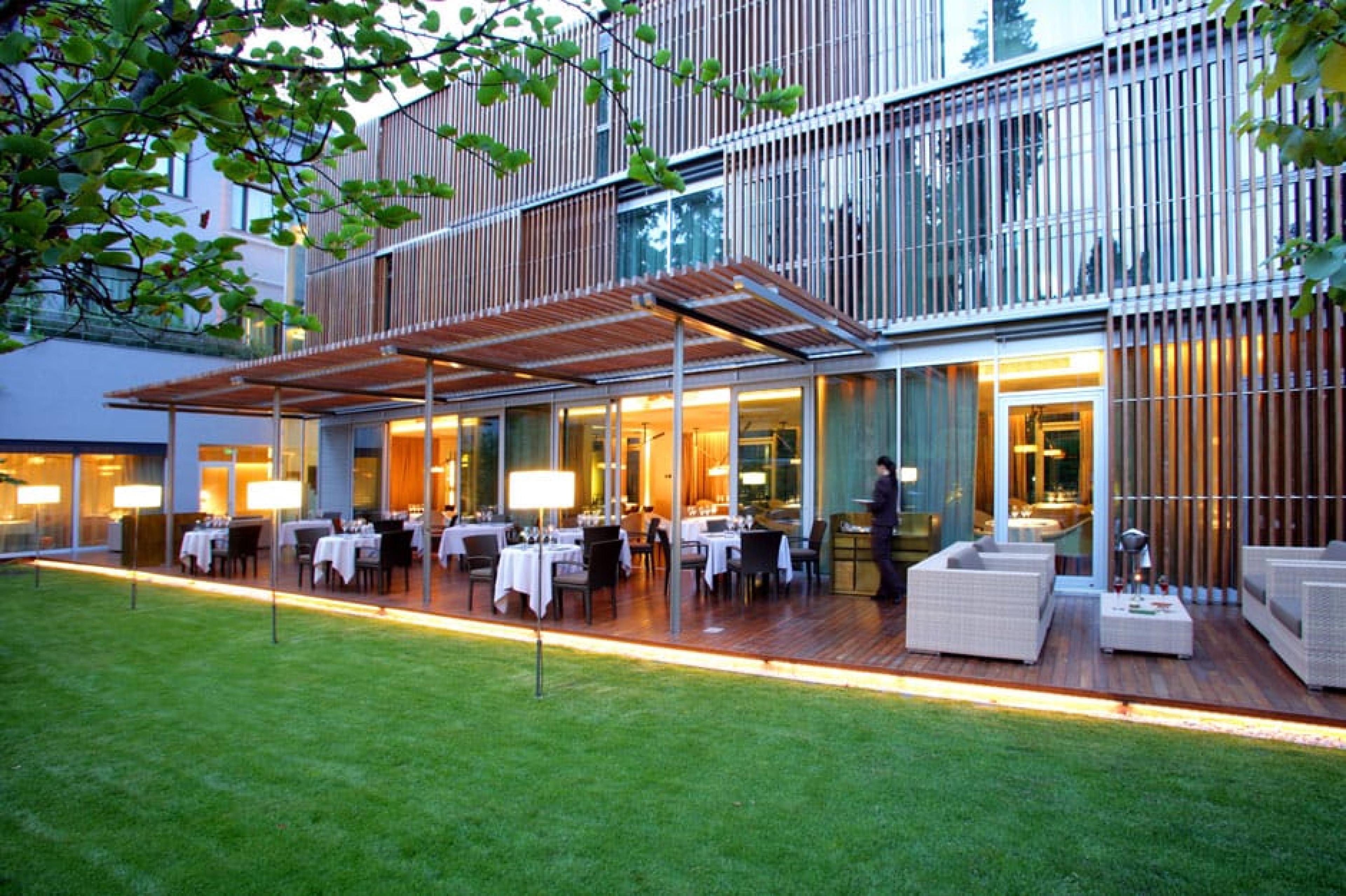 Dinning Area at ABaC Restaurant, Barcelona, Spain