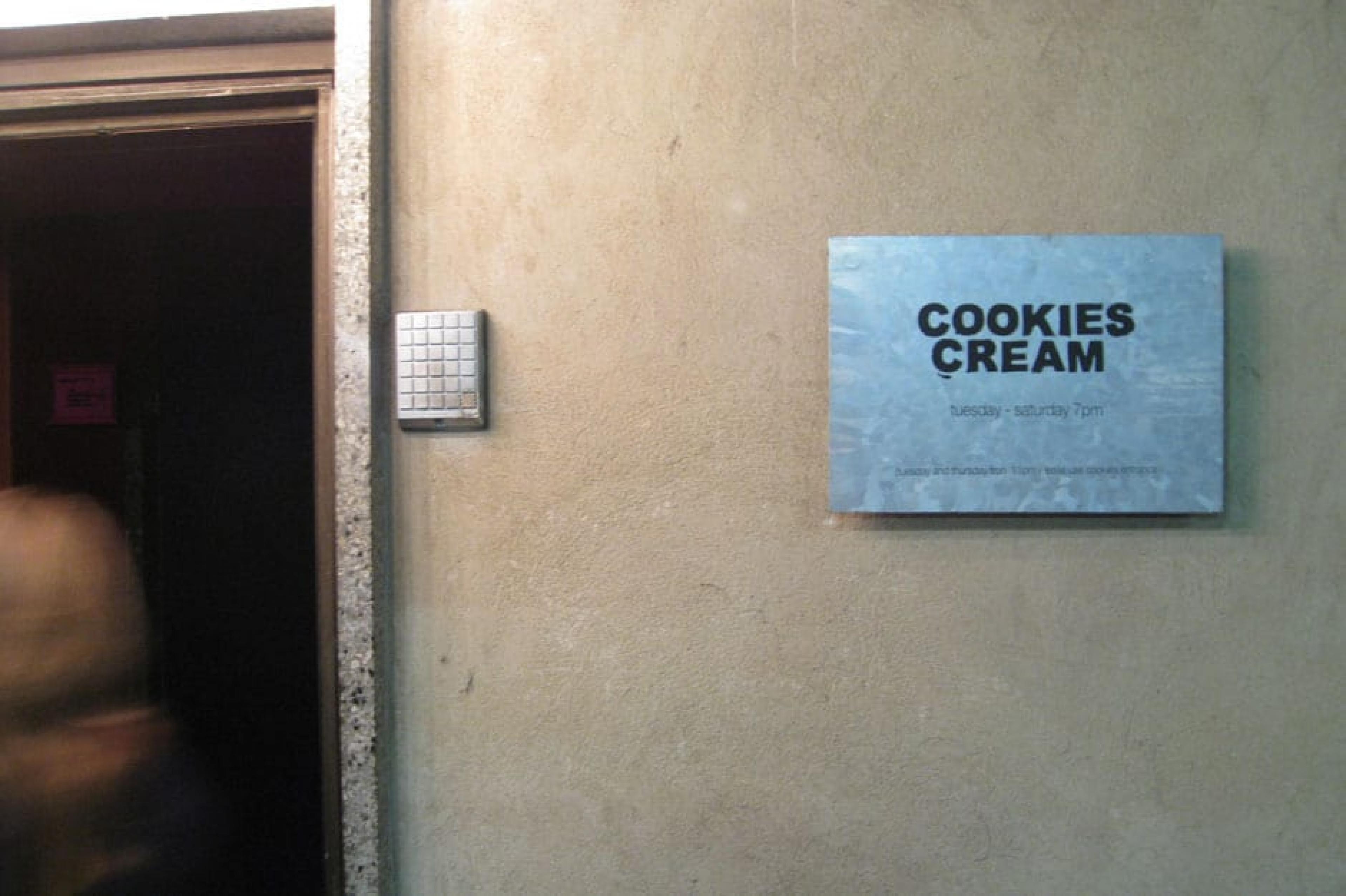 Entrance at Cookies Cream, Berlin, Germany