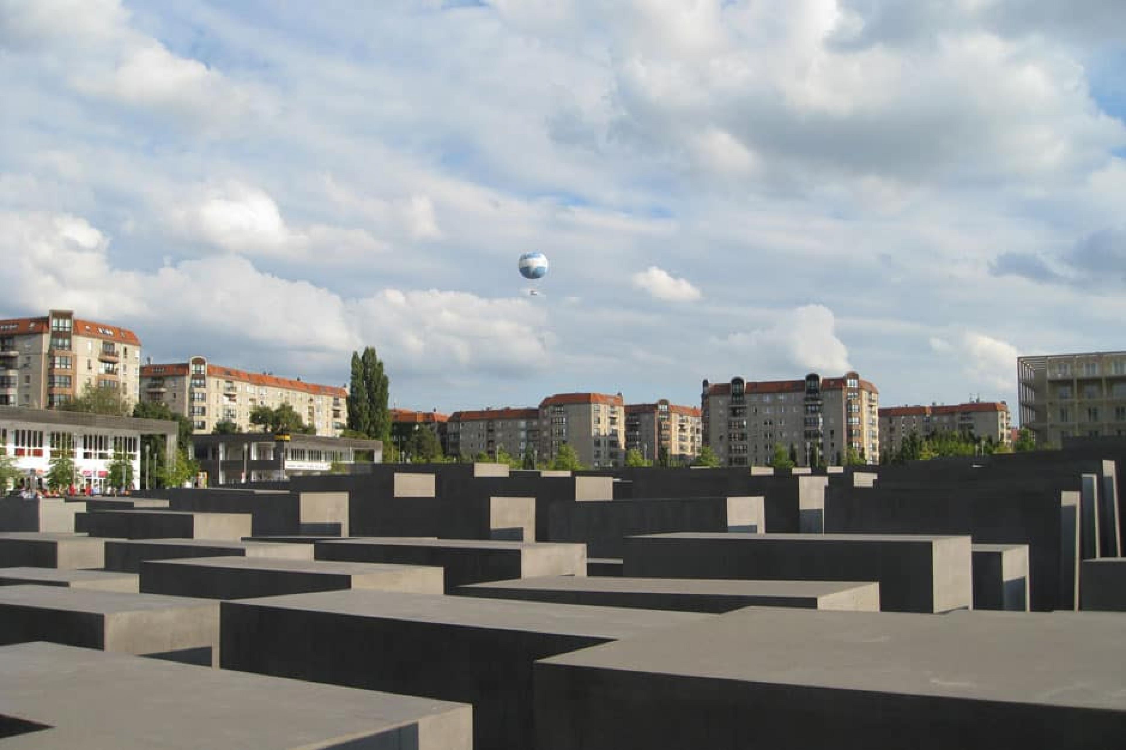 Aerial View-Memorial to the Murdered Jews of Europe,Berlin, Germany