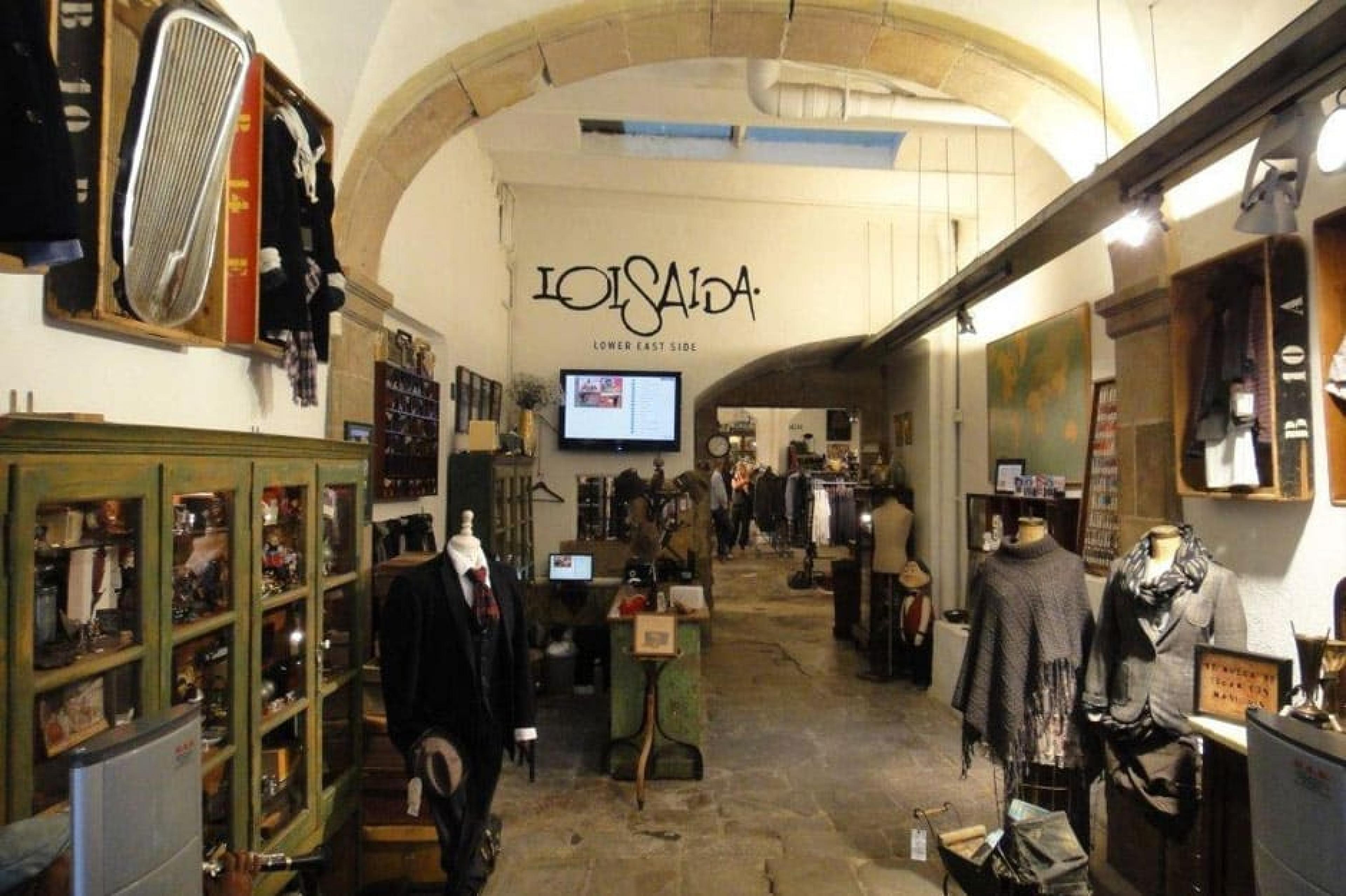 Merchandise at Loisaida, Barcelona, Spain