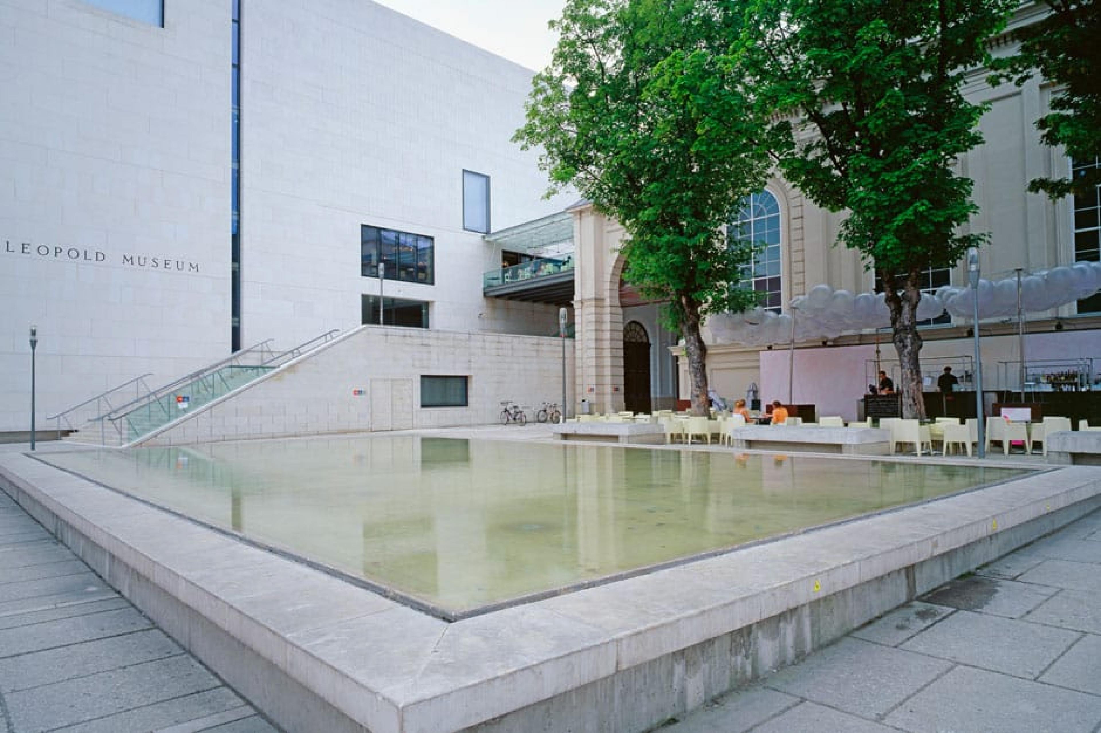 Exterior view-Leopold Museum ,Vienna, Austria