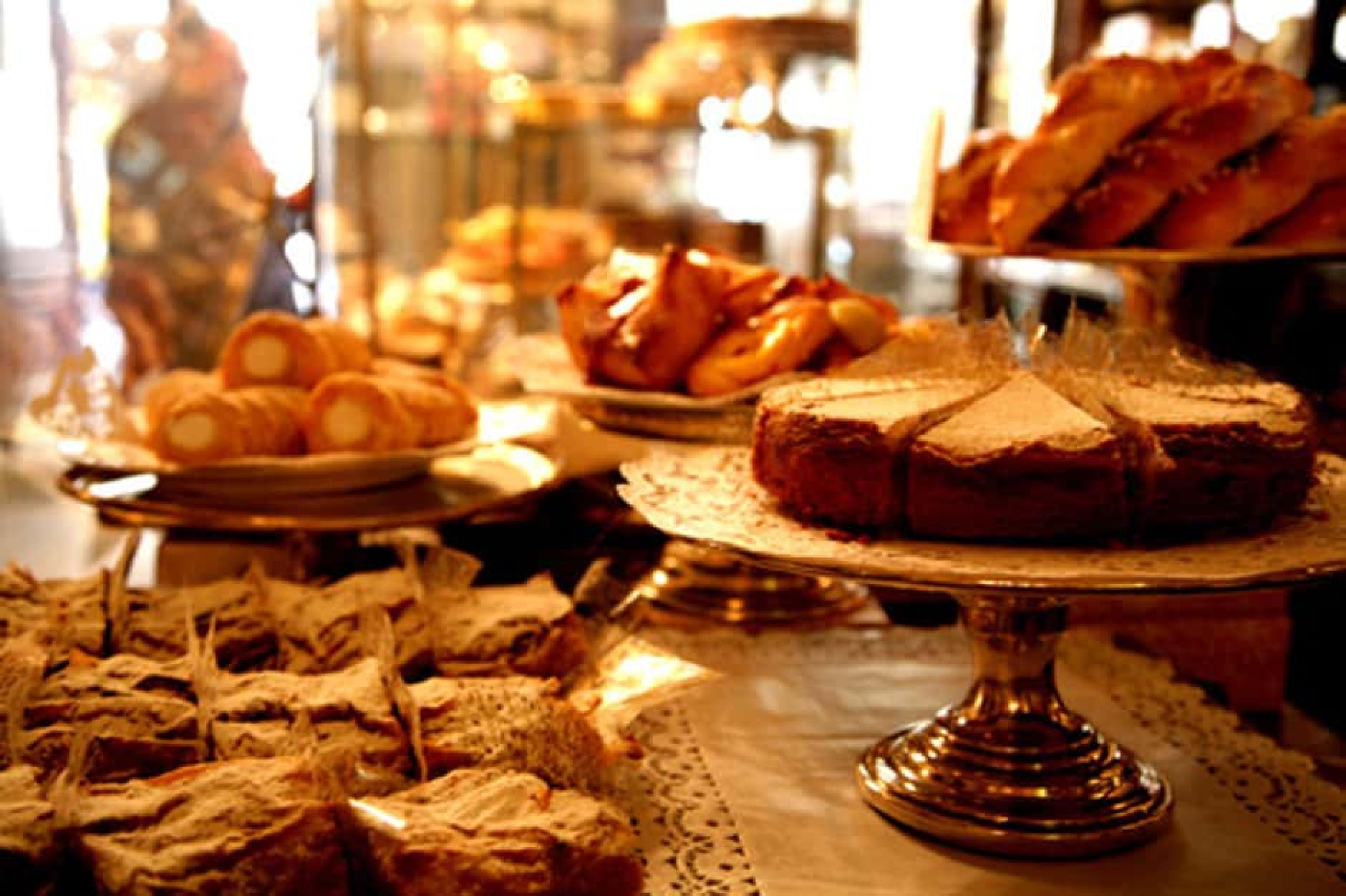 Food at Demel, Vienna, Austria