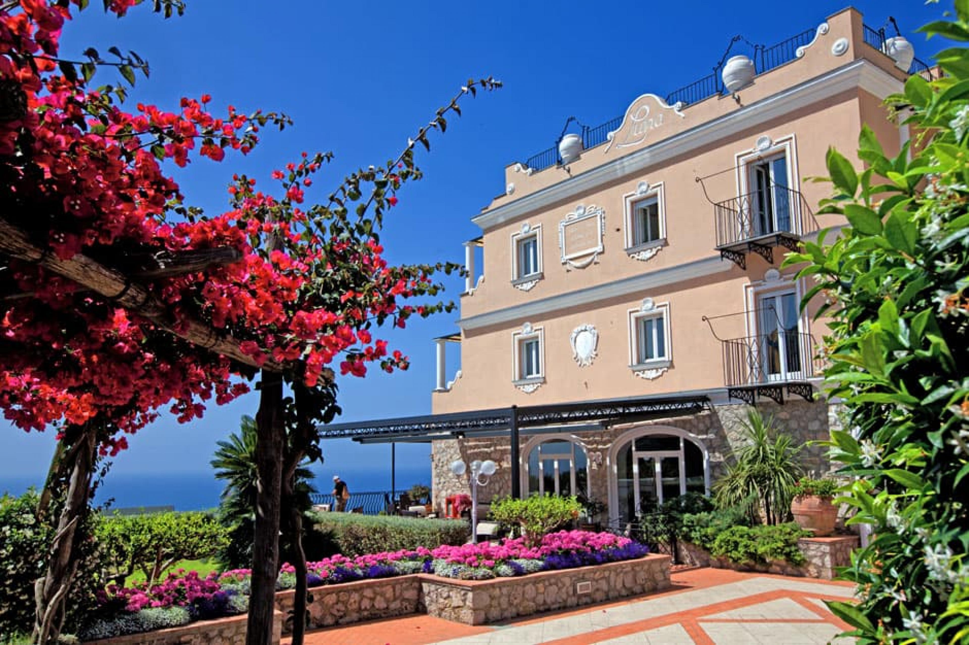Exterior View -  Hotel Luna, Capri, Italy