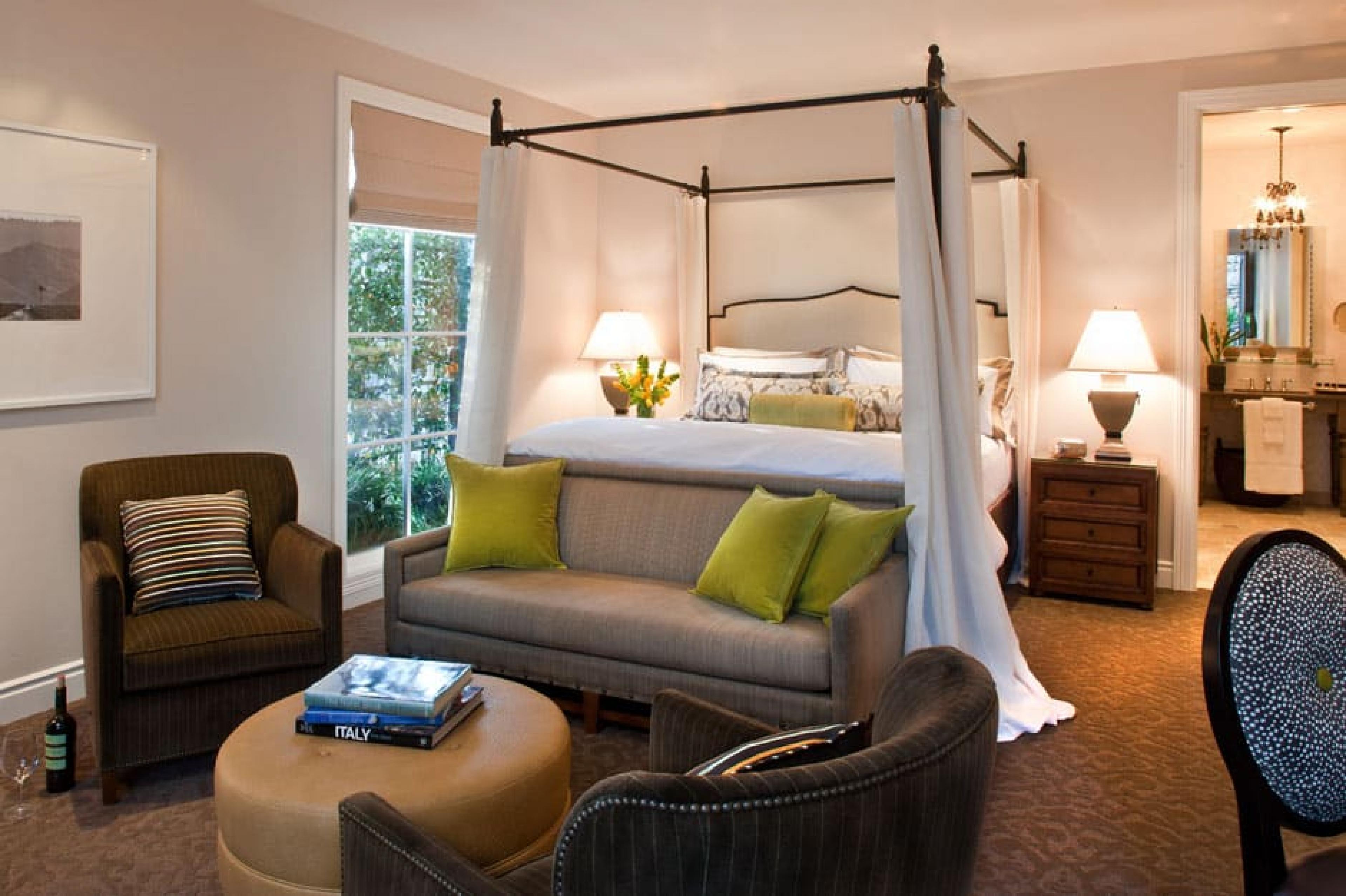 Deluxe King Room at Hotel Yountville, Napa Valley, California
