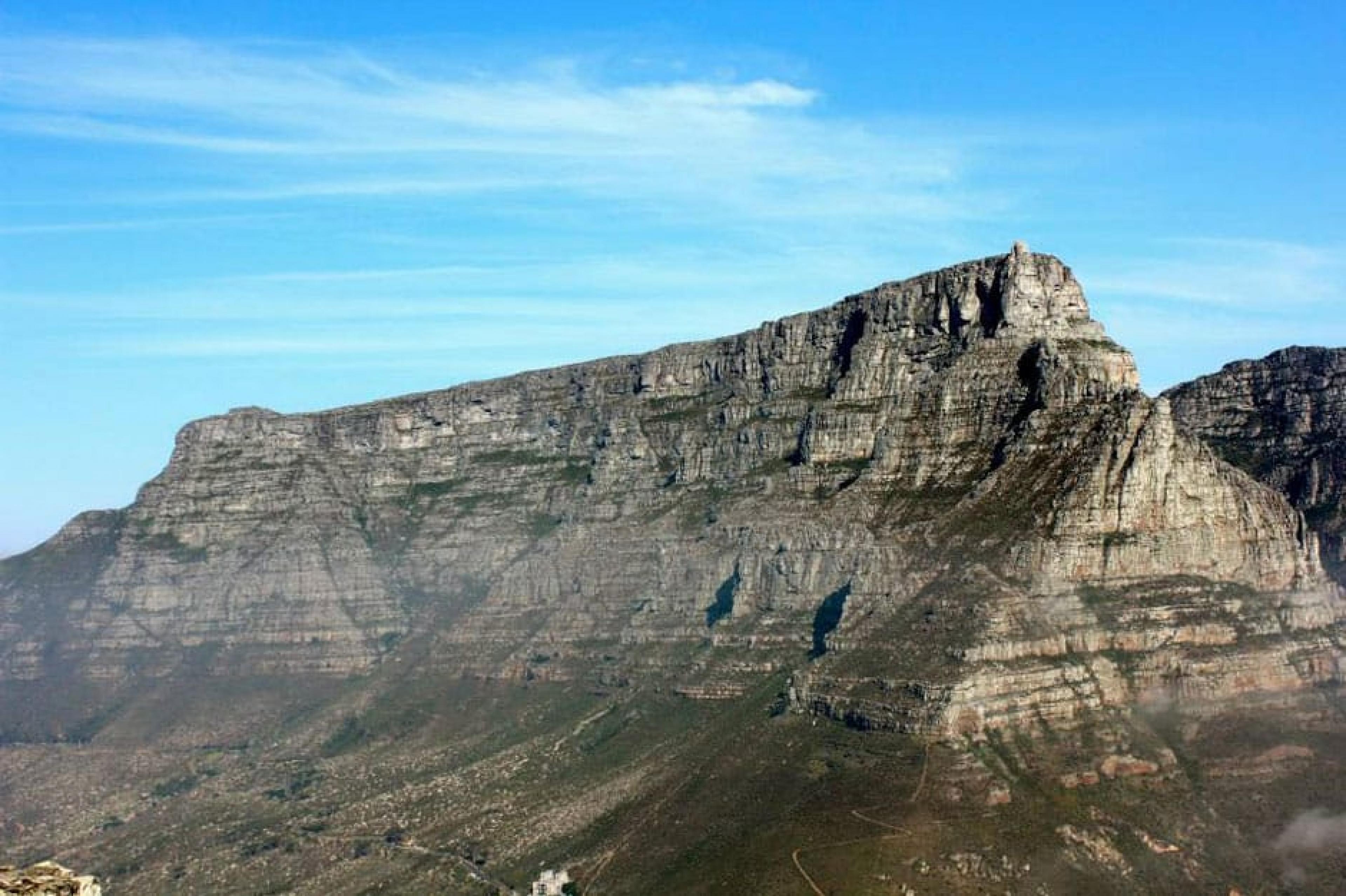 Aerial View-Table Mountain ,Cape Town, South Africa