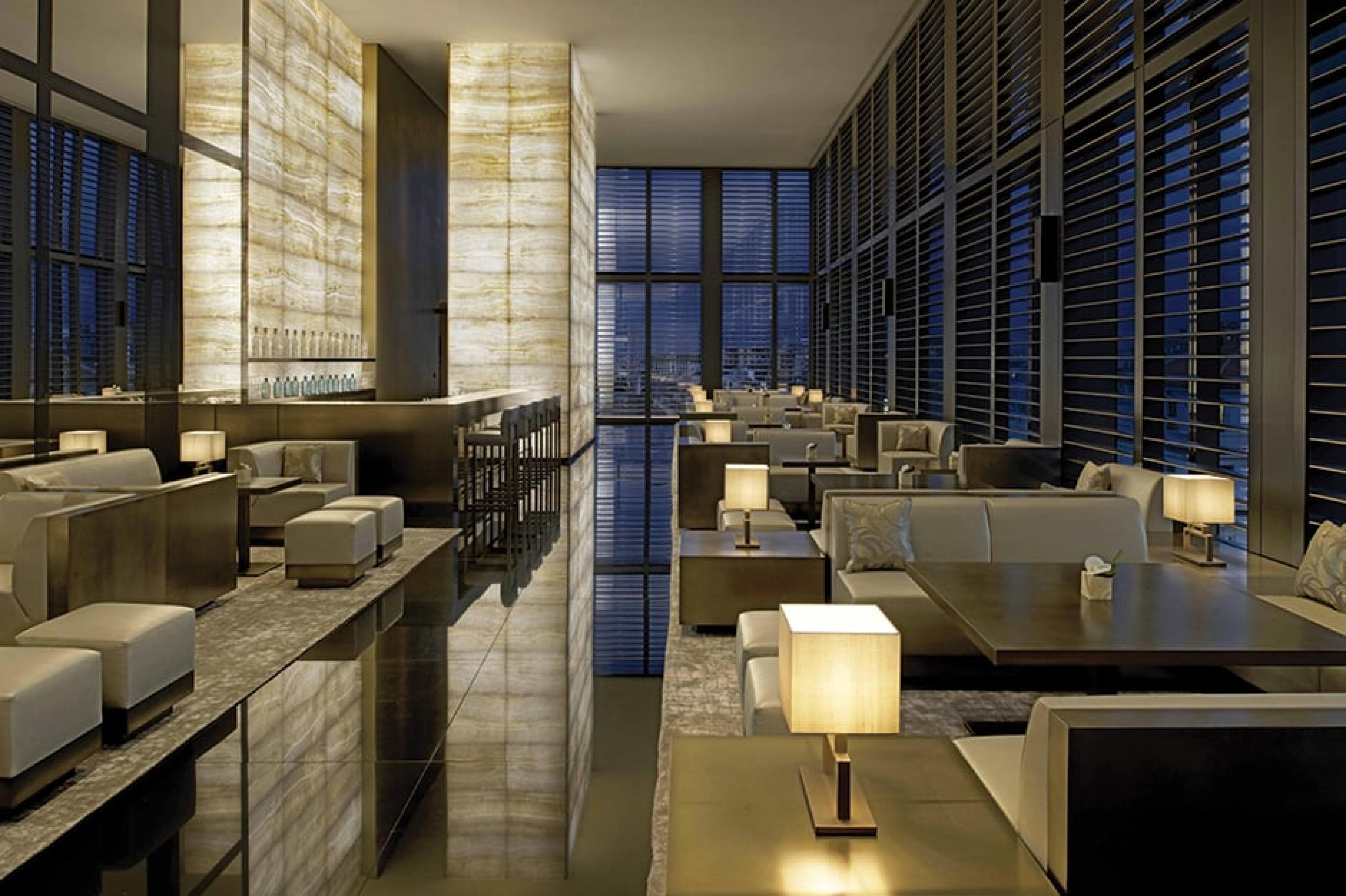 Armani shop hotel lounge